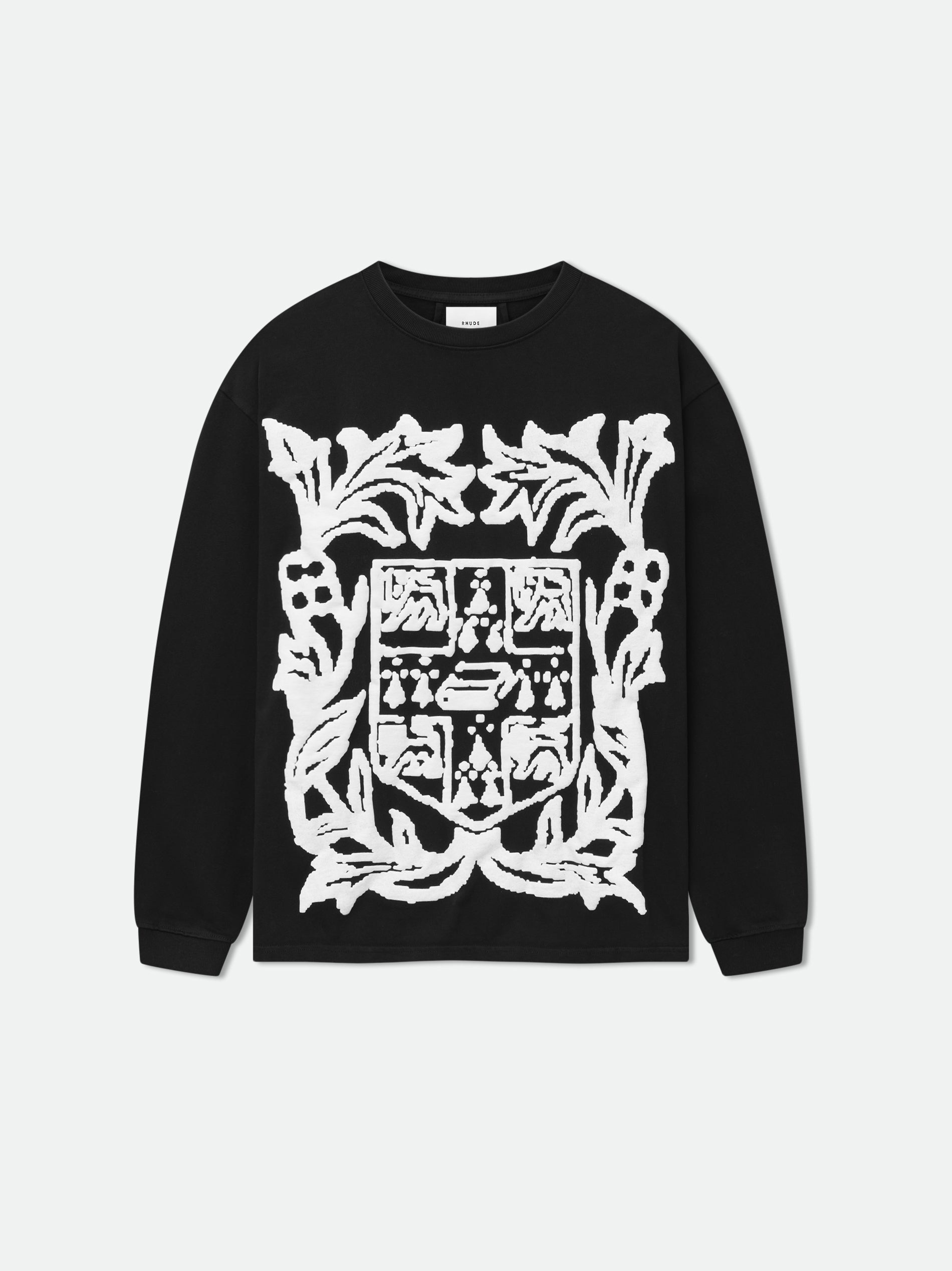 RHUDE VERITAS CREST LS TEE - 1