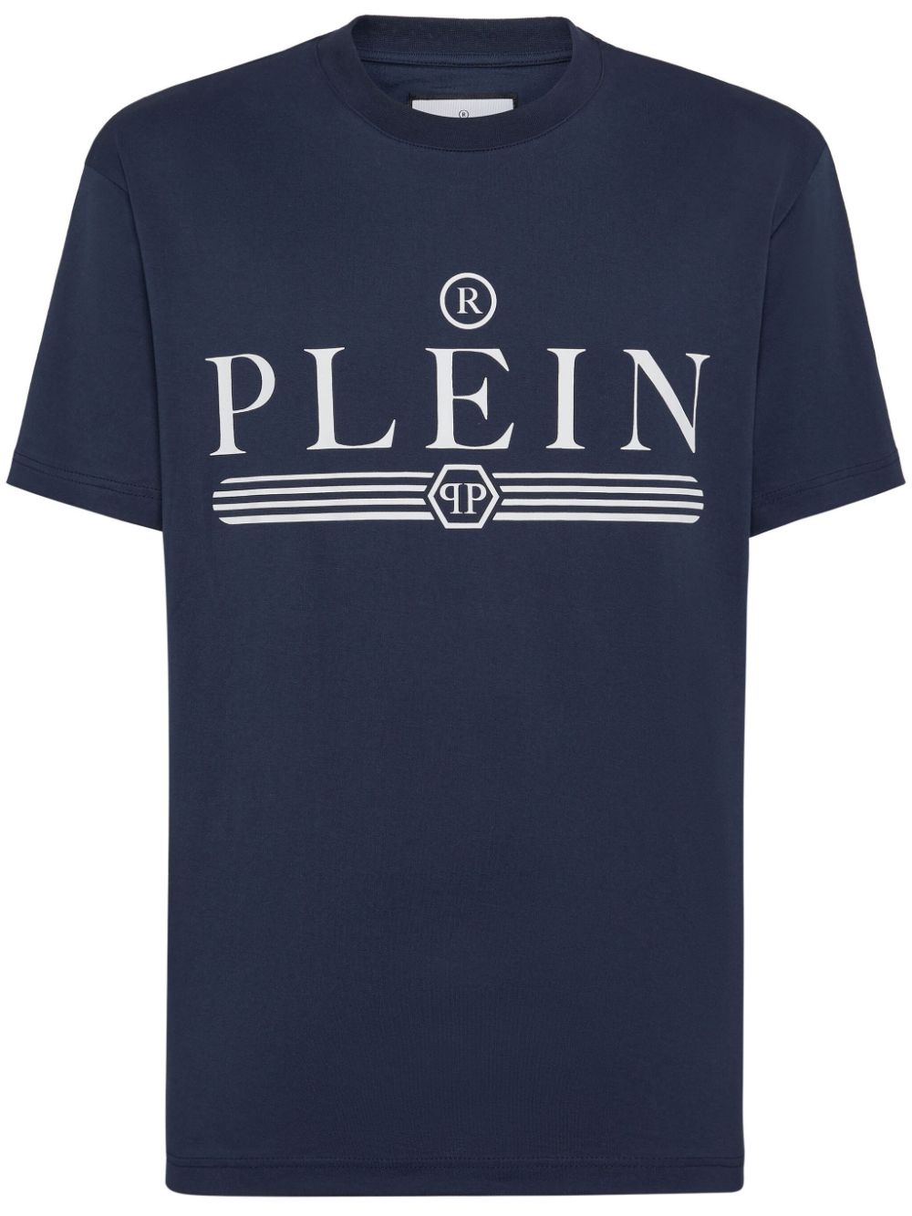 logo-print cotton T-shirt - 1