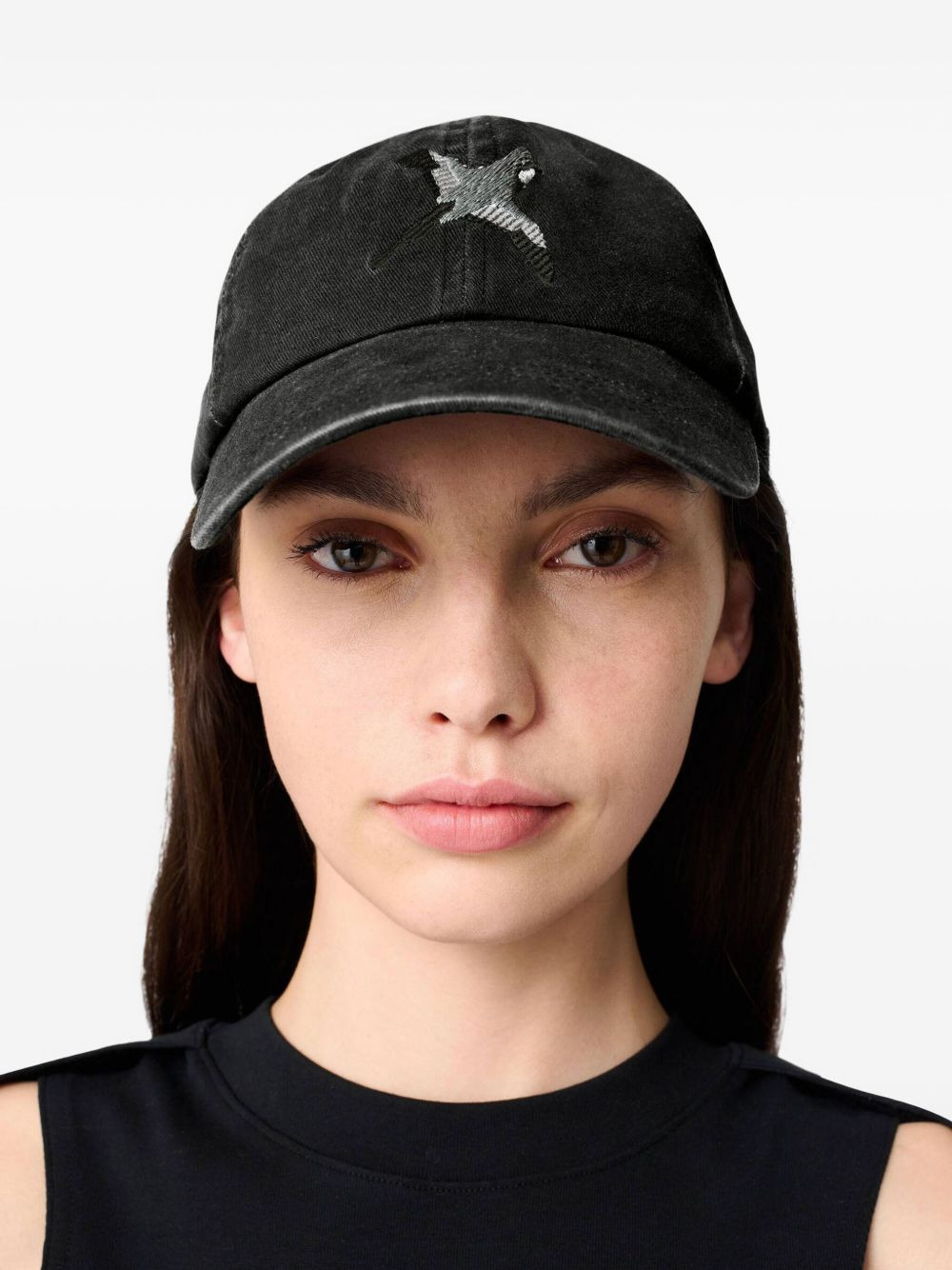The Bee Bird embroidered baseball cap - 2