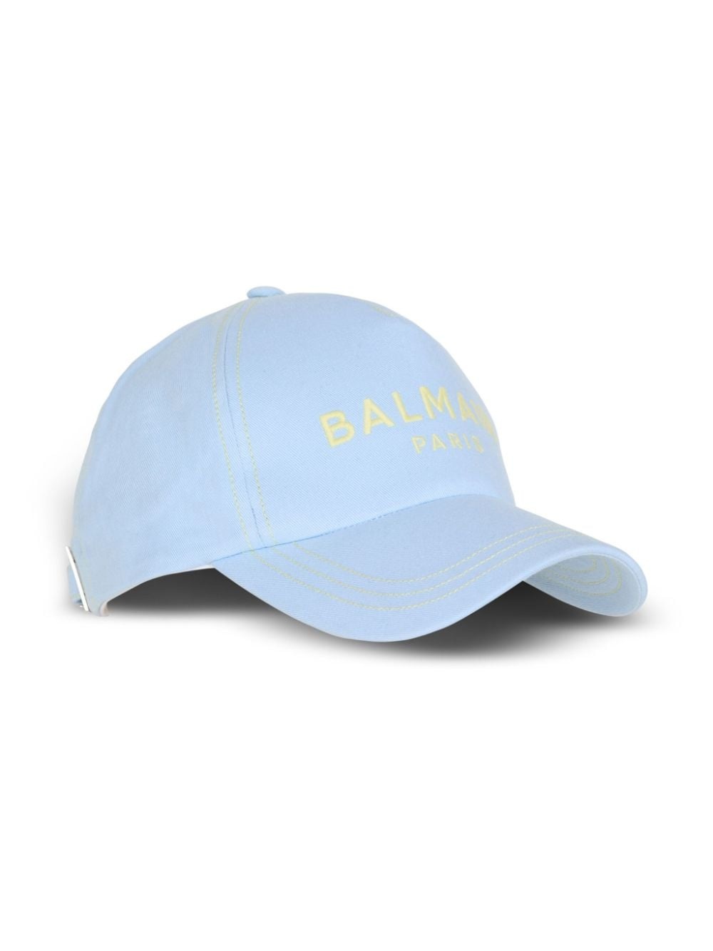 logo-embroidered cotton cap - 2