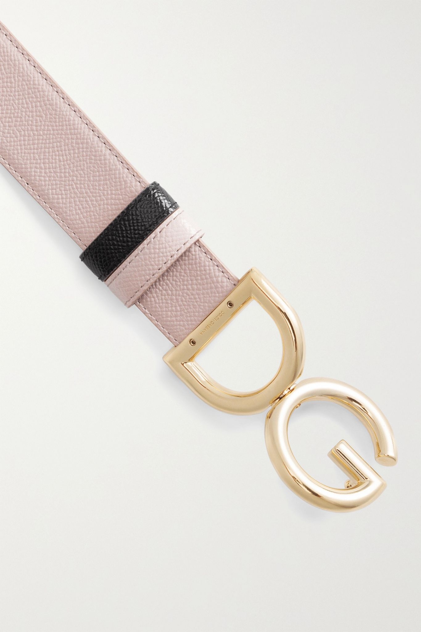 Reversible textured-leather belt - 3