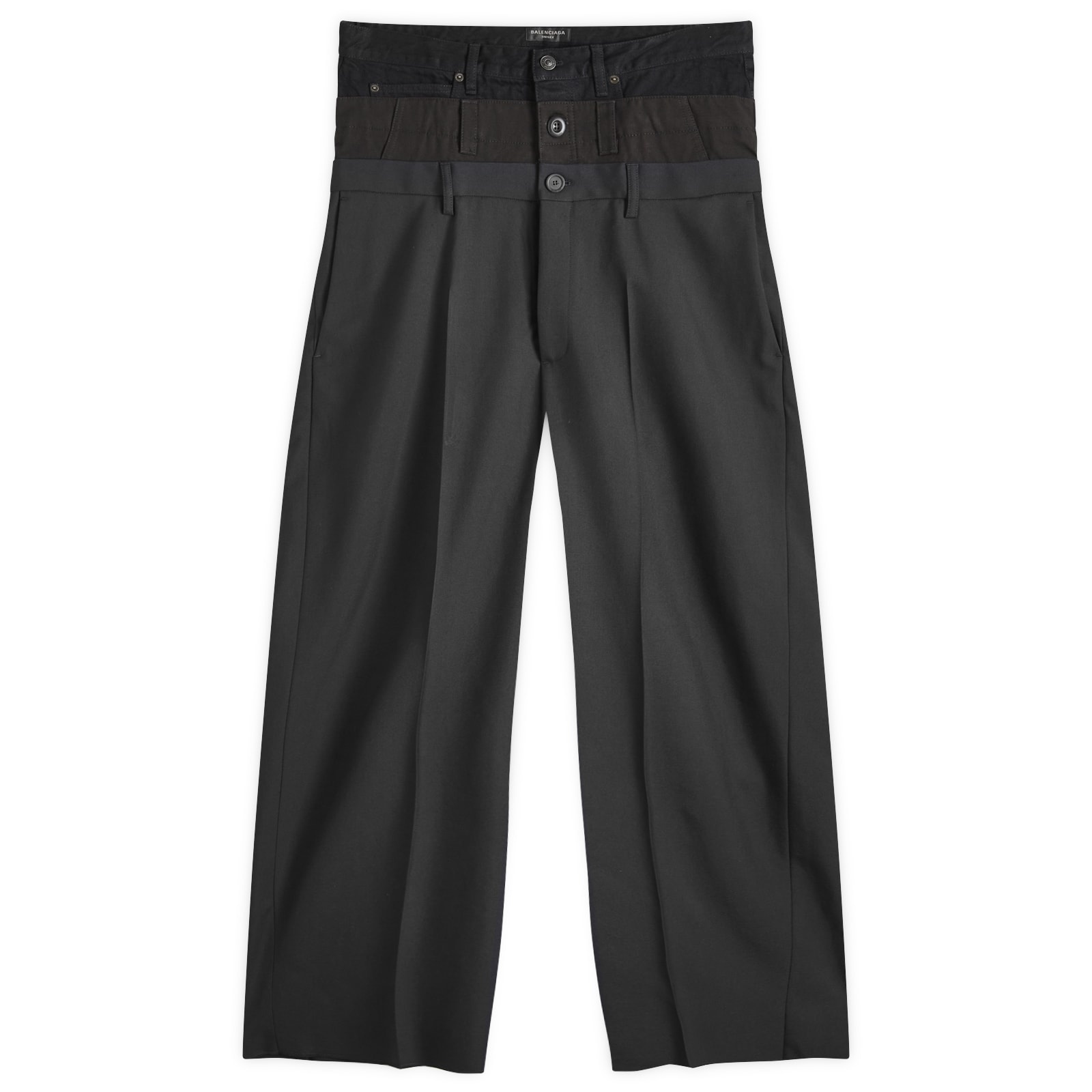 BALENCIAGA Balenciaga Triple Waistband Tailored Trousers | REVERSIBLE