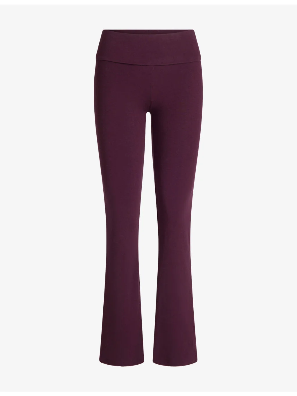 Foldover Cotton-Jersey Trousers - 1