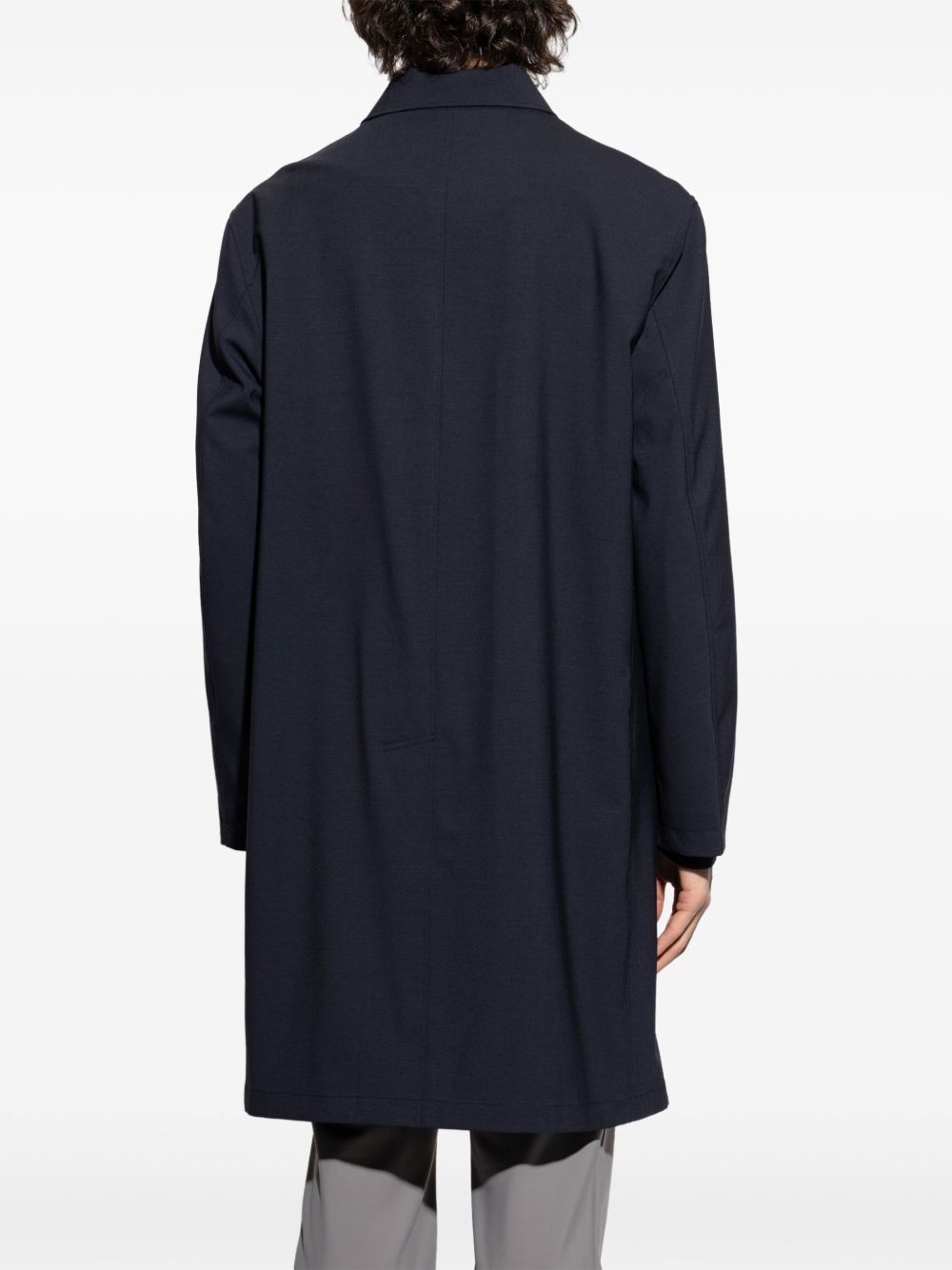 single-breasted overcoat - 4