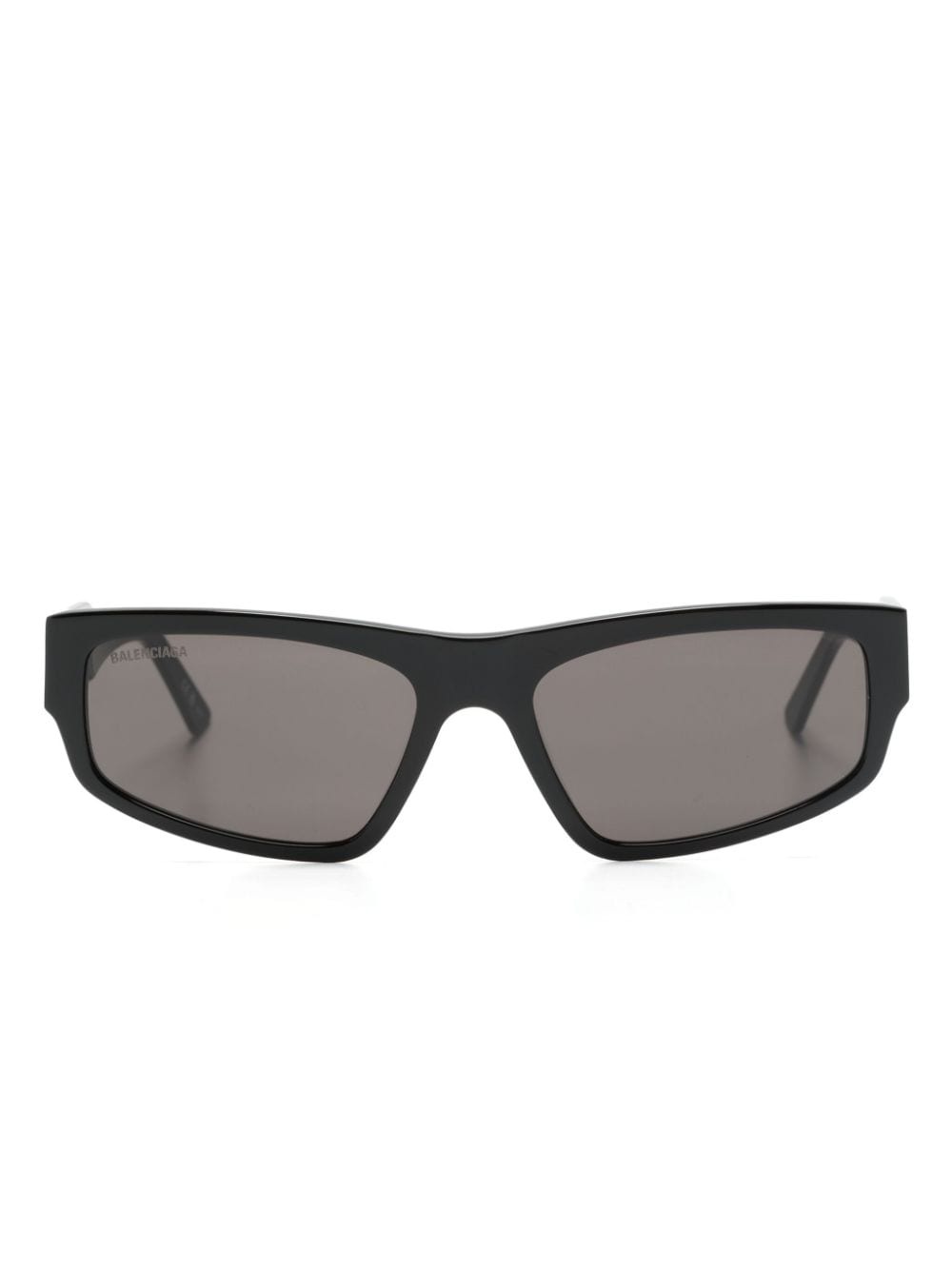 biker-frame sunglasses - 1