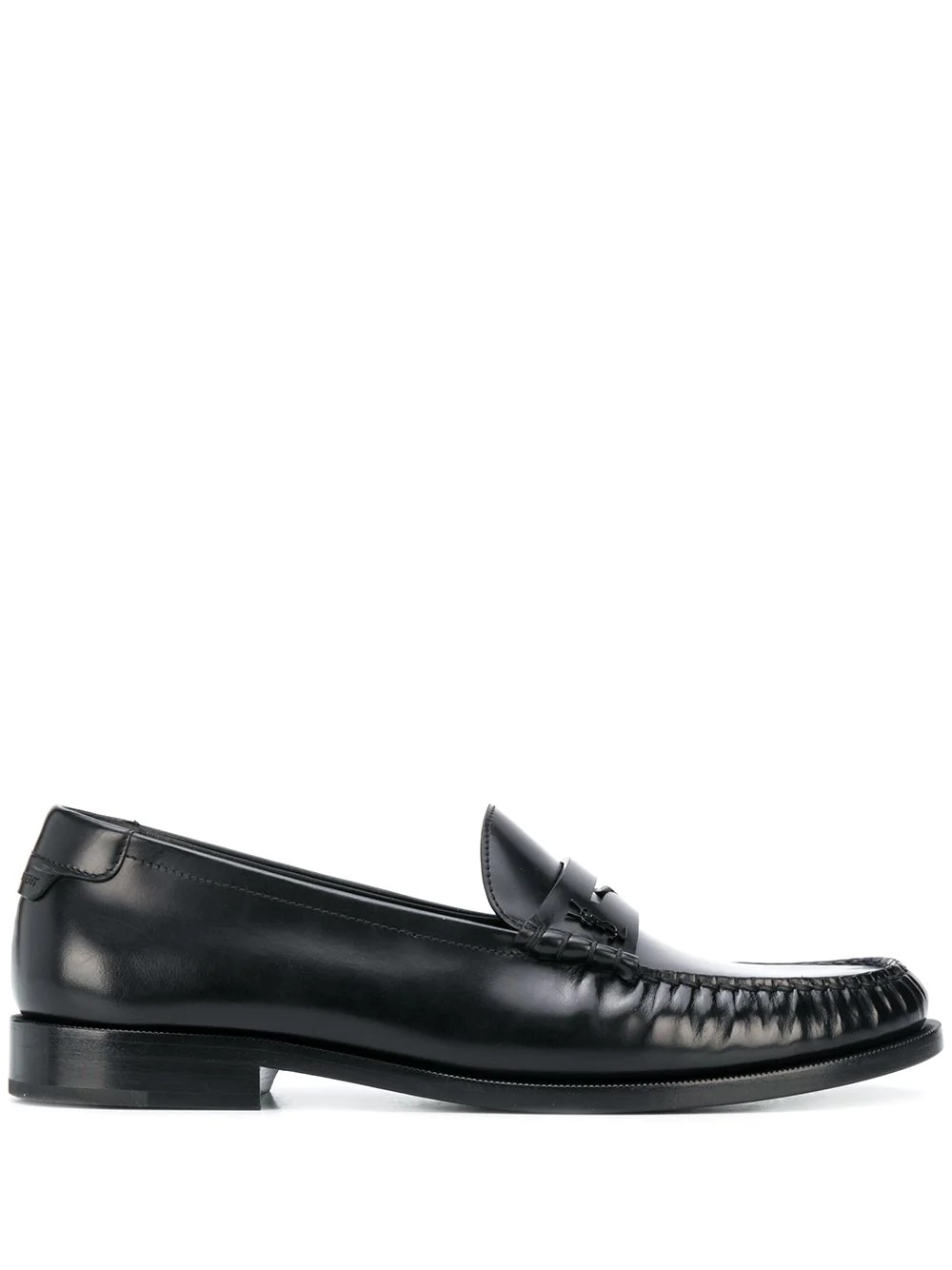 Monogram penny loafers - 1