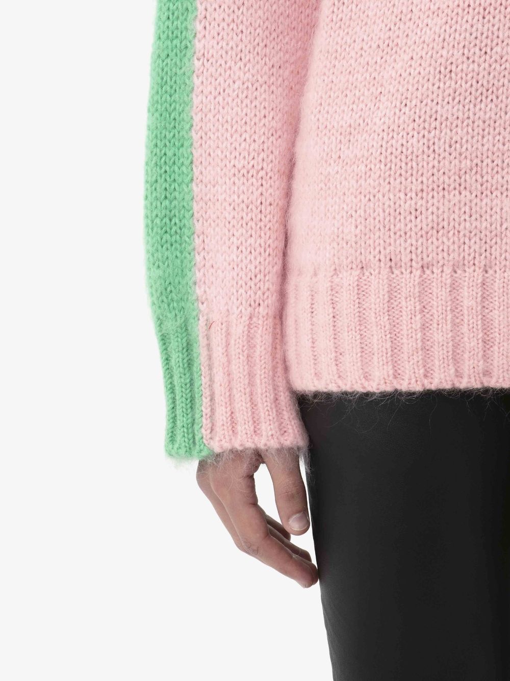 COLOUR BLOCK CREWNECK JUMPER - 6