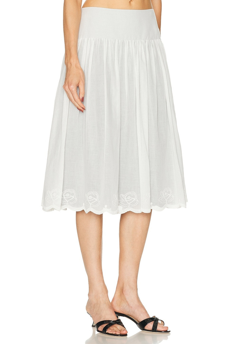 Petal Lady Length Skirt 2
