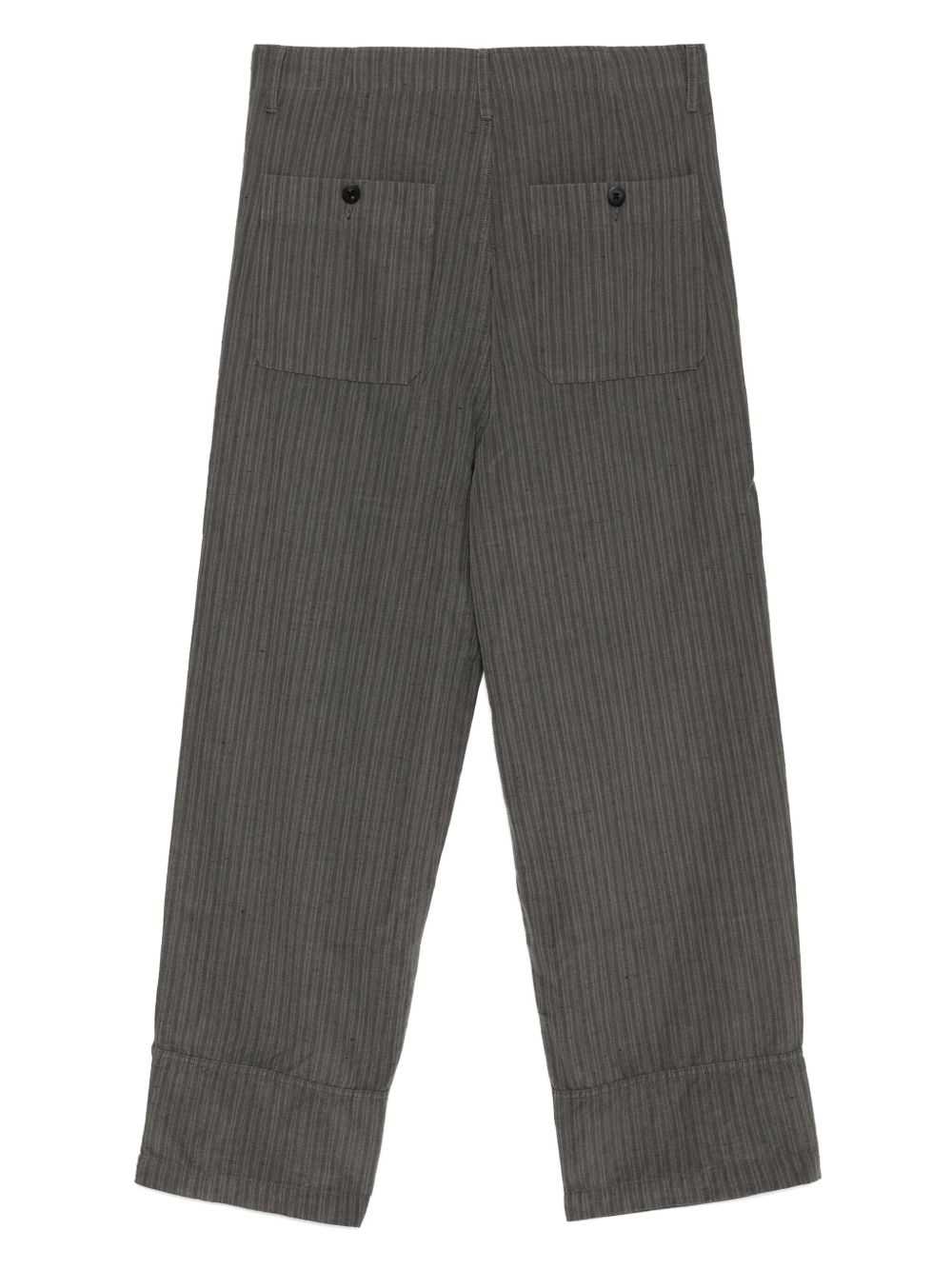 patchwork design trousers - 2