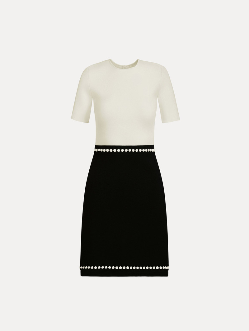 BUBBLE TRIM DRESS 1