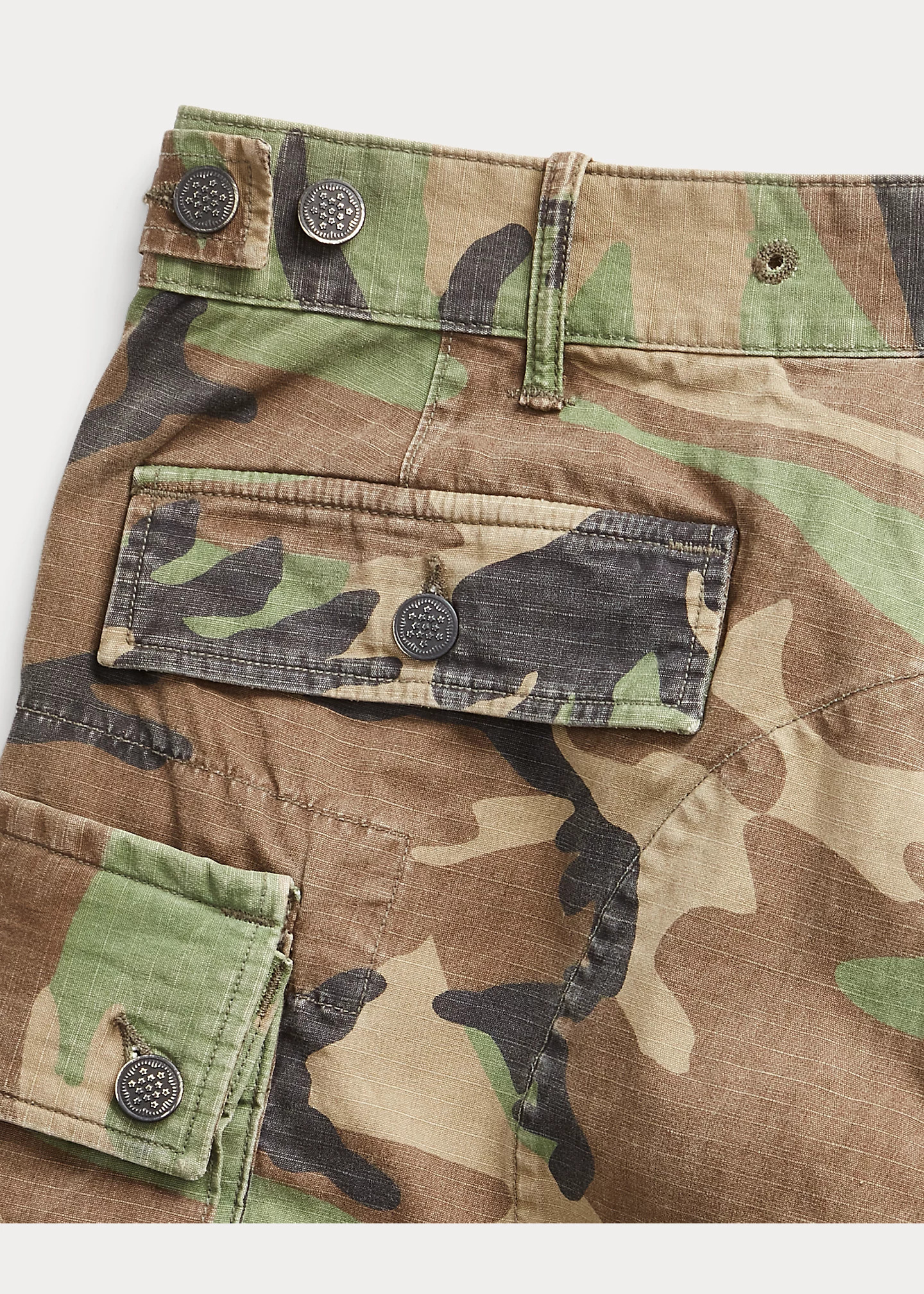 Camo Ripstop Cargo Short - 4