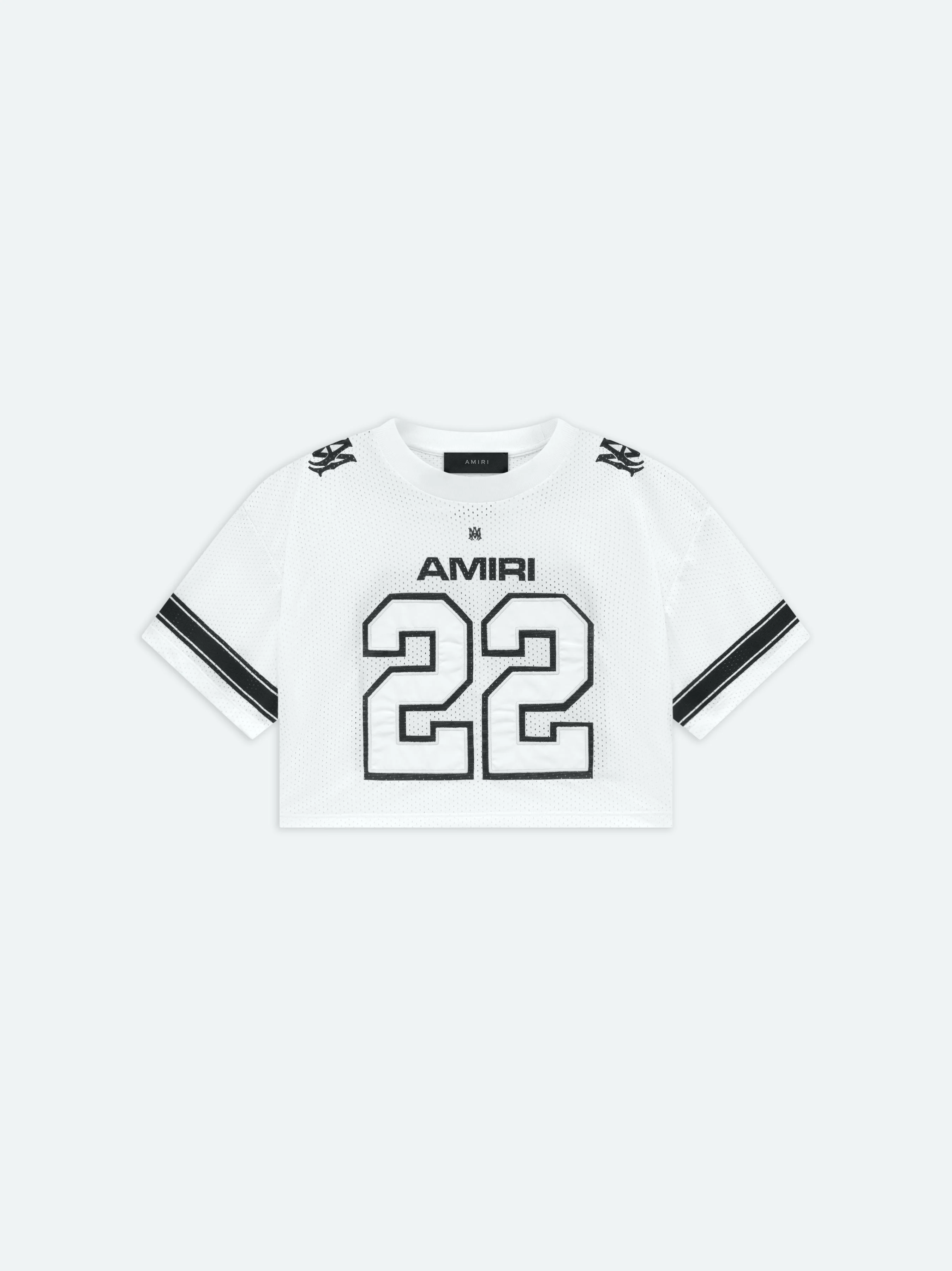 WOMEN- 22 CROPPED MESH TEE - 1