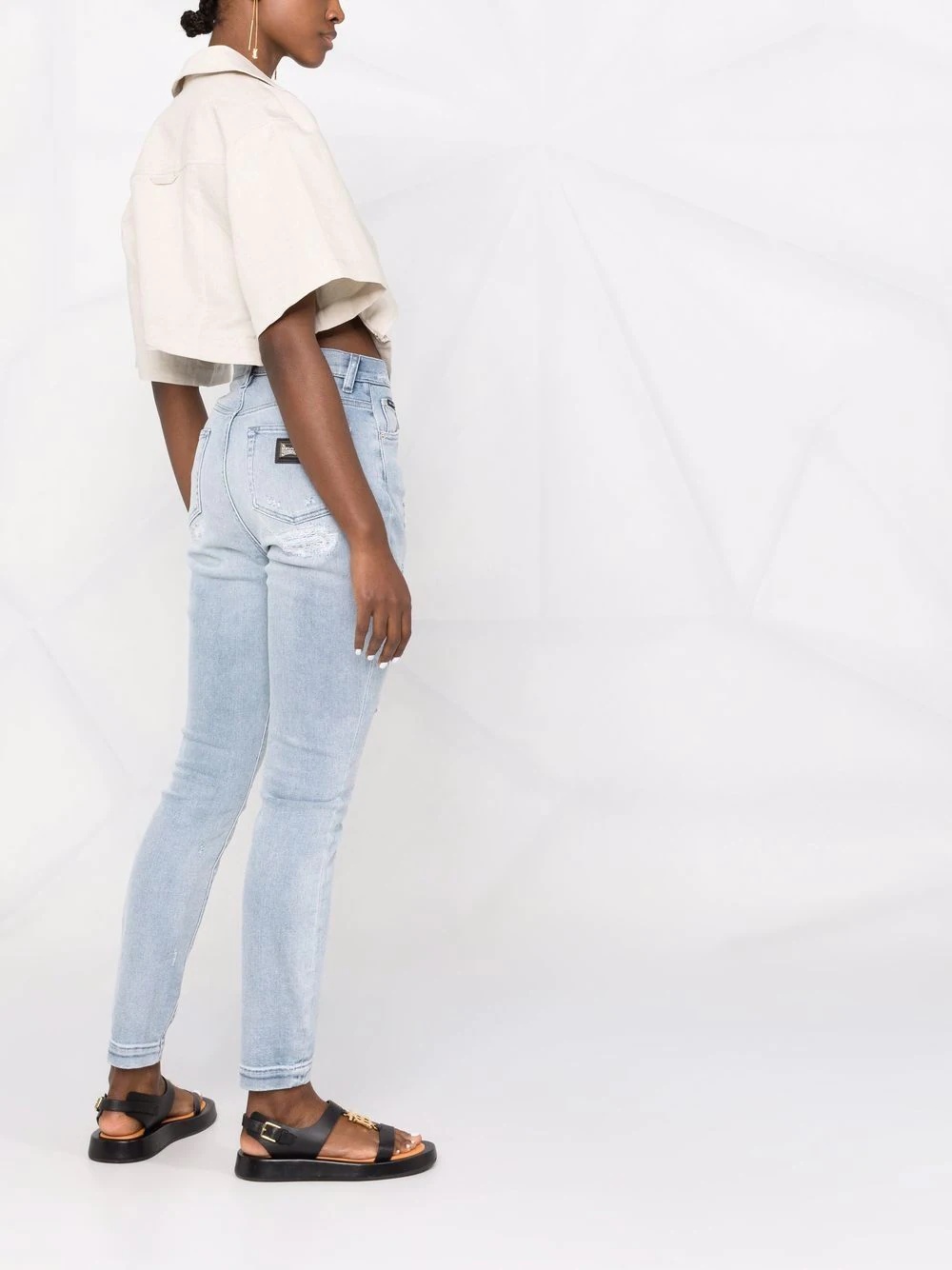 Grace distressed skinny jeans - 4