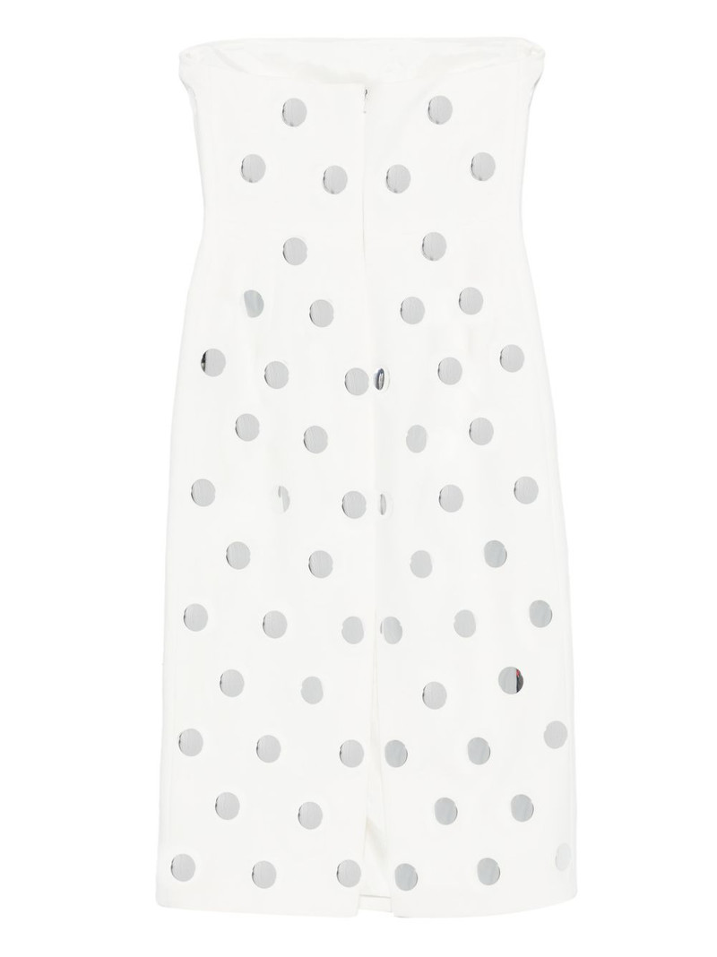 David Koma polka-dot dress outlook
