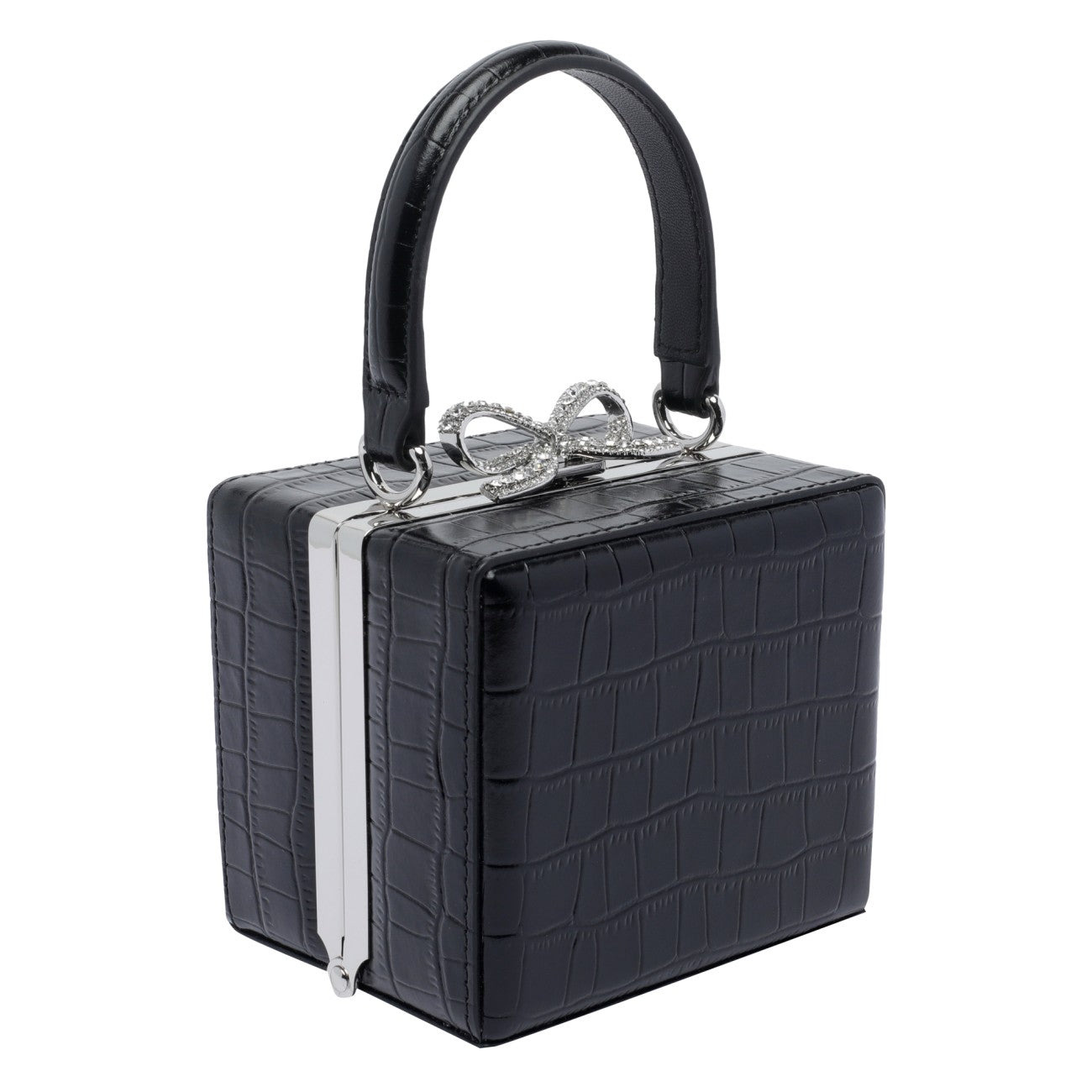 Self Portrait Women Croc Micro Handbag - 2