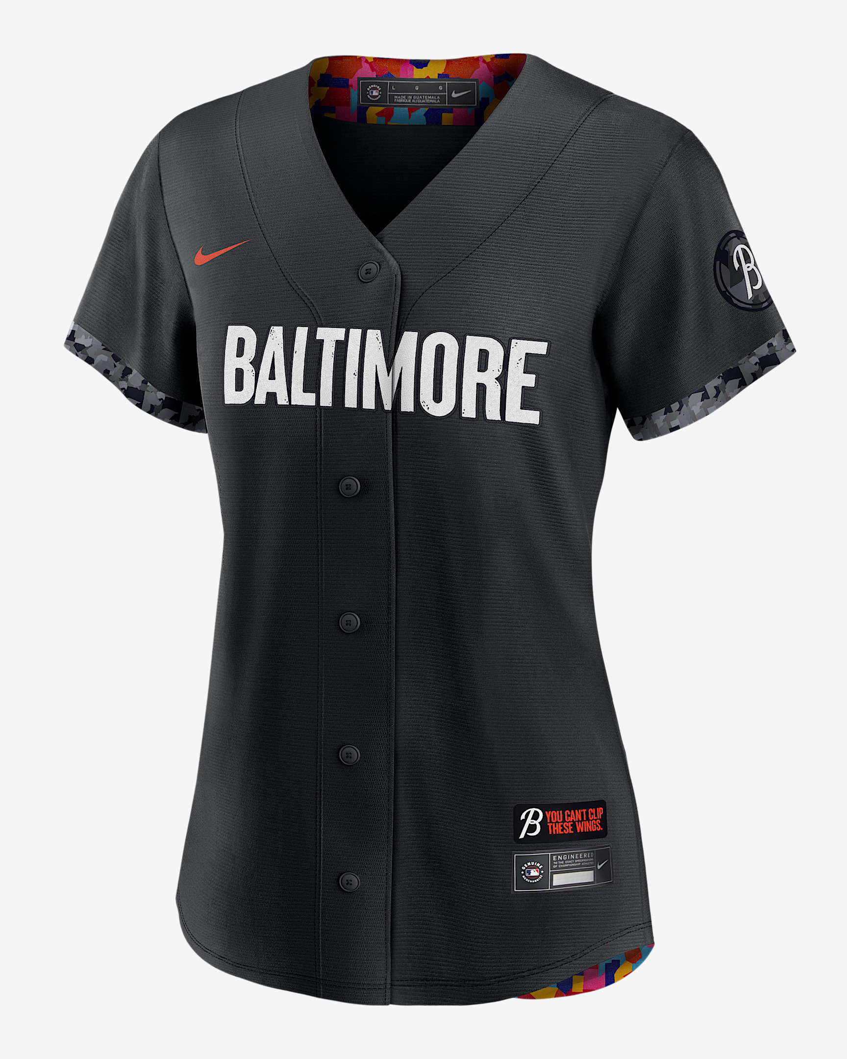 MLB Baltimore Orioles City Connect Women's Replica Baseball Jersey - 1