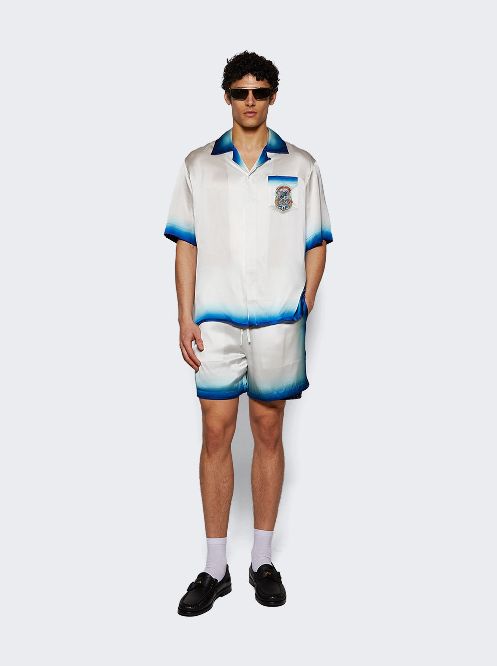 Casaway Skate Shorts White - 5
