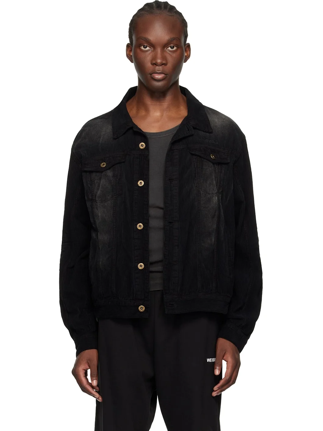 Black Faded Jacket - 1