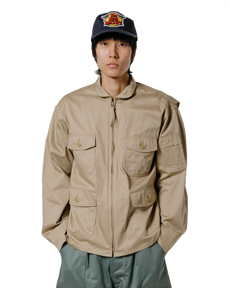 The Real McCoys MJ25006 MIL-J-7758A Real McCoy Mfg. Co. Khaki outlook