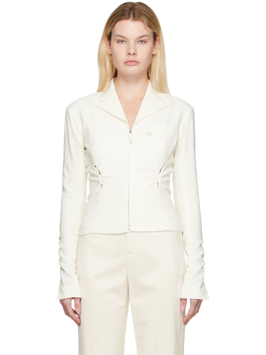 Off-White Le Papier 'La Veste Neru' Jacket - 1