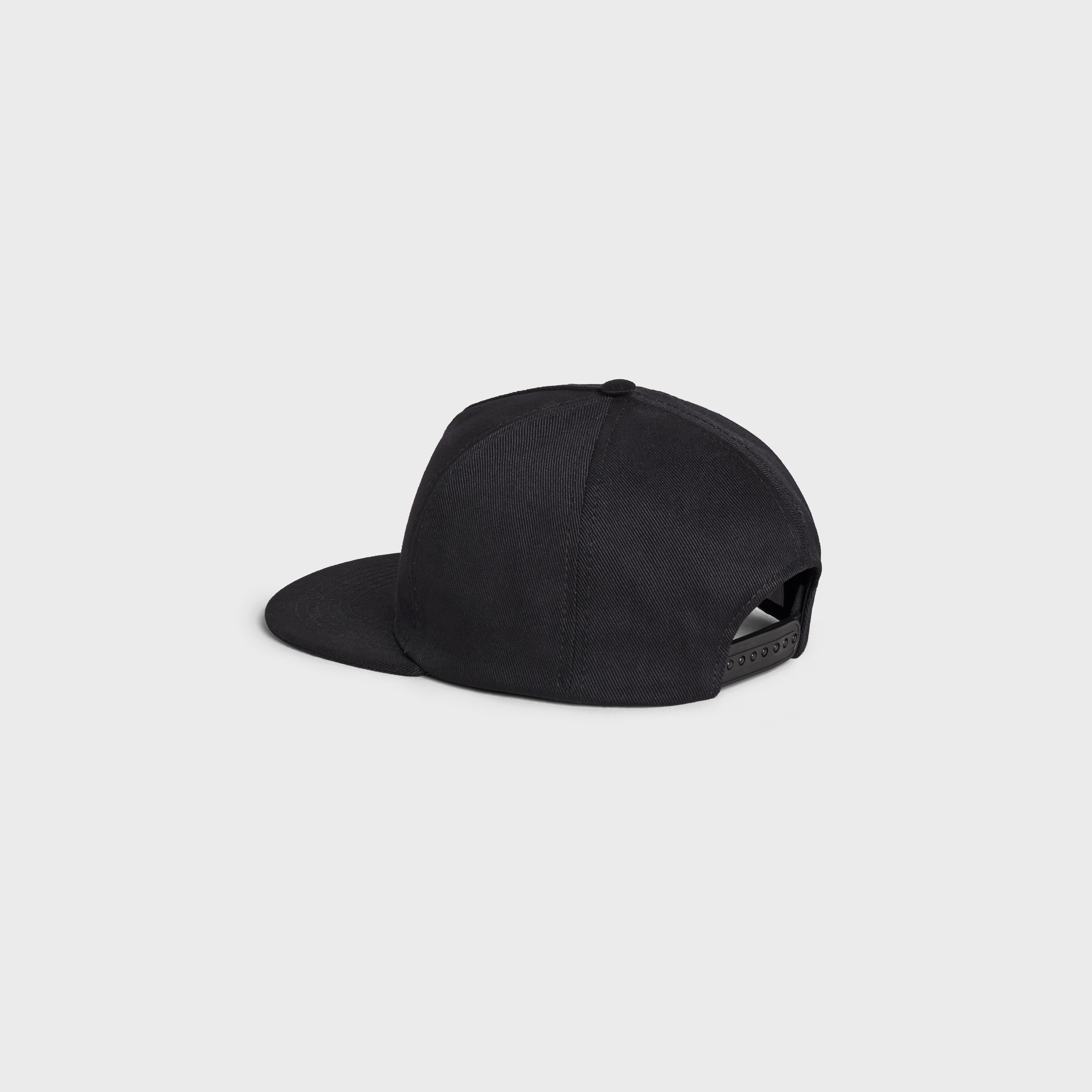 CELINE CELINE EMBROIDERED CAP IN COTTON