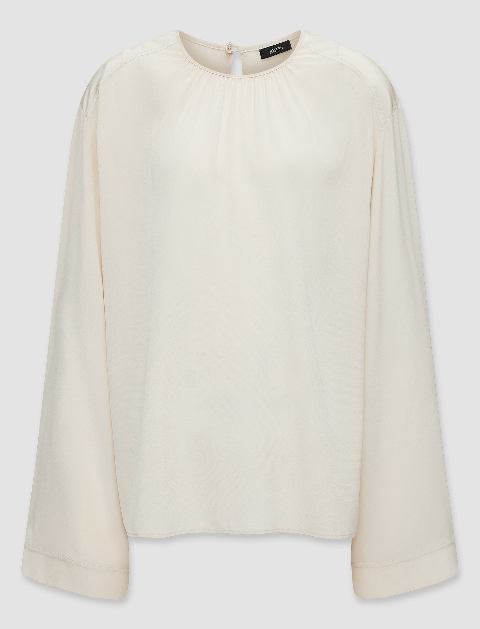 Silk Crepe de Soie Braidwood Blouse - 1