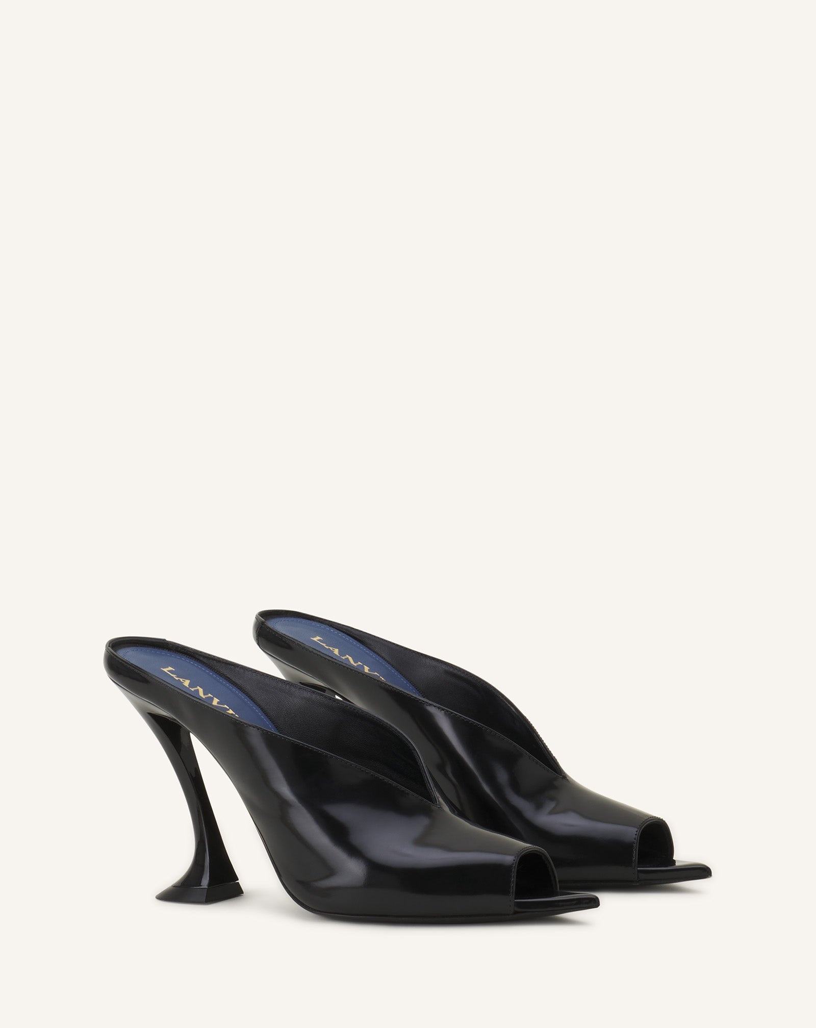 MULE MIDNIGHT STEP IN LEATHER - 2