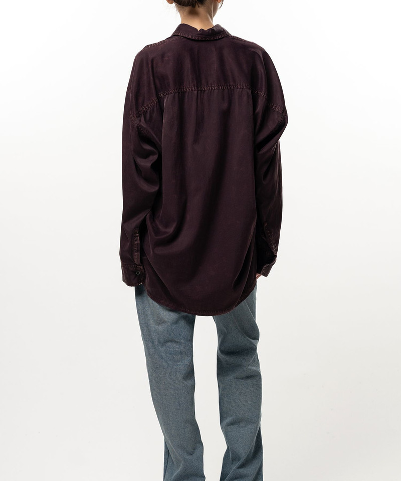Vintage Like Satin Shirt 11