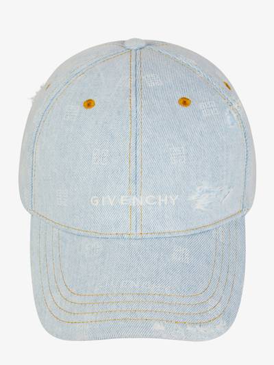 Givenchy GIVENCHY CAP IN 4G WASHED DENIM outlook