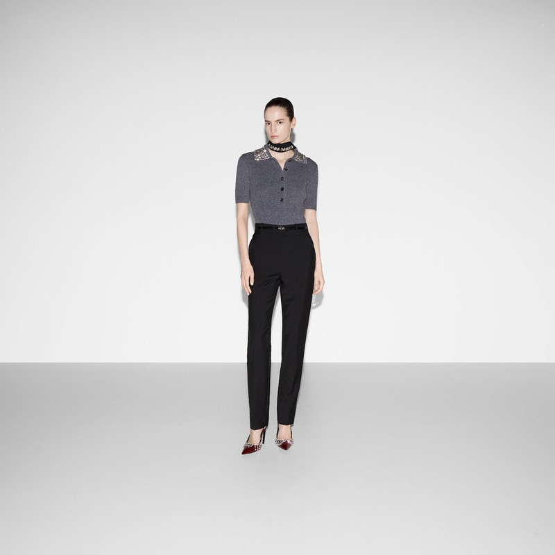 GUCCI Wool mohair pant outlook