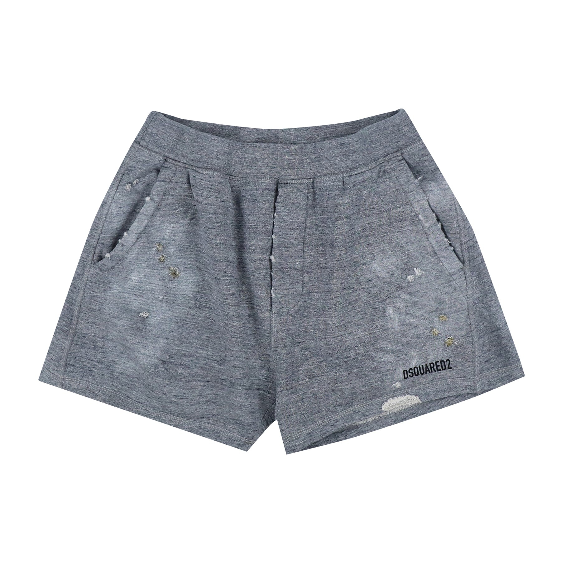 LOGO ARNOLD SHORTS / GRY MELANGE - 1