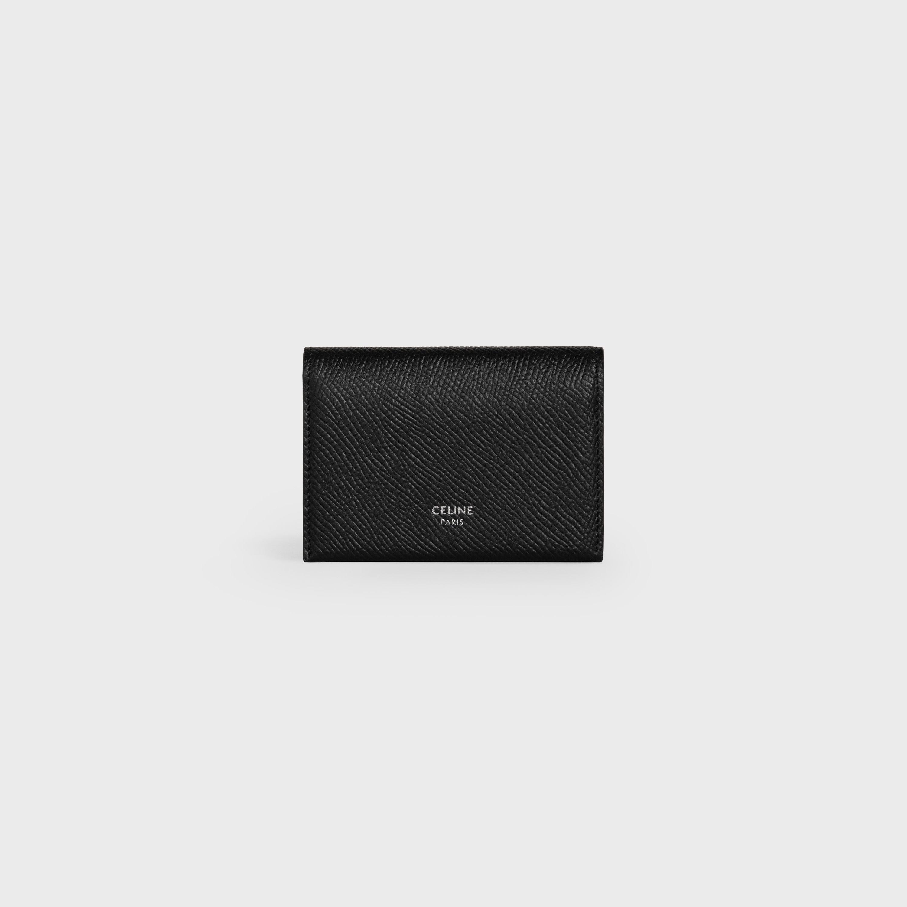 CARD WALLET  IN  GRAINED CALFSKIN - 1