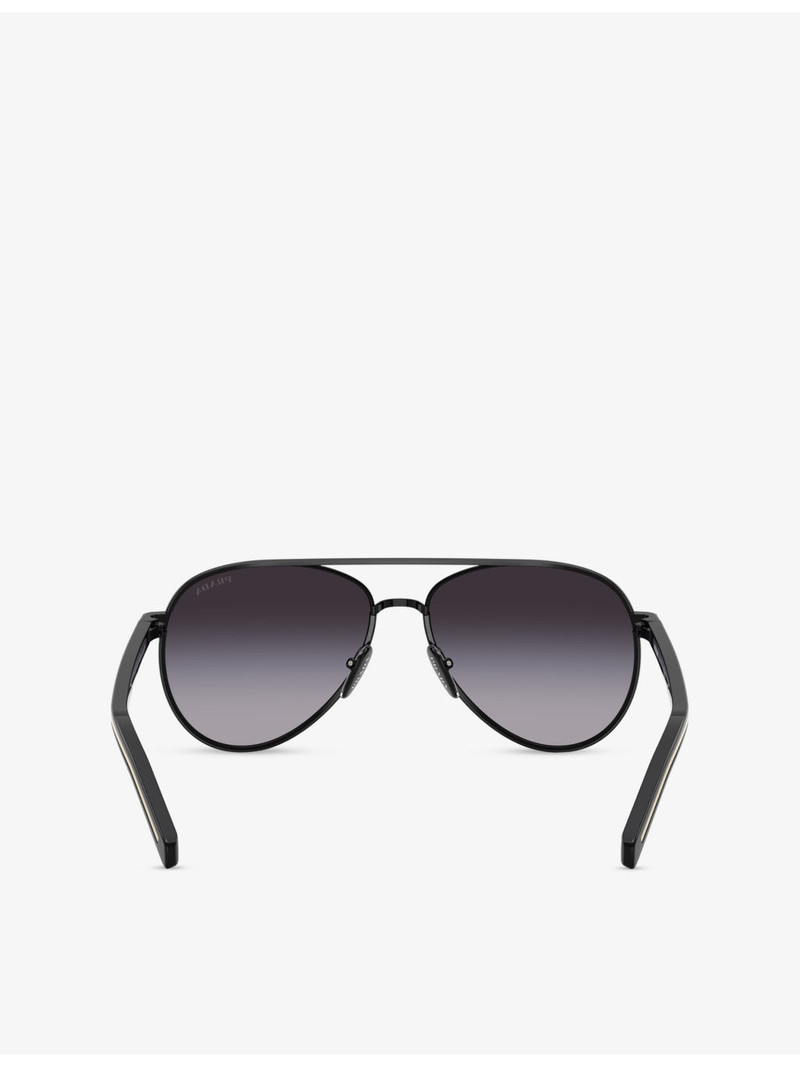 PR B57S Pilot Steel Sunglasses 5