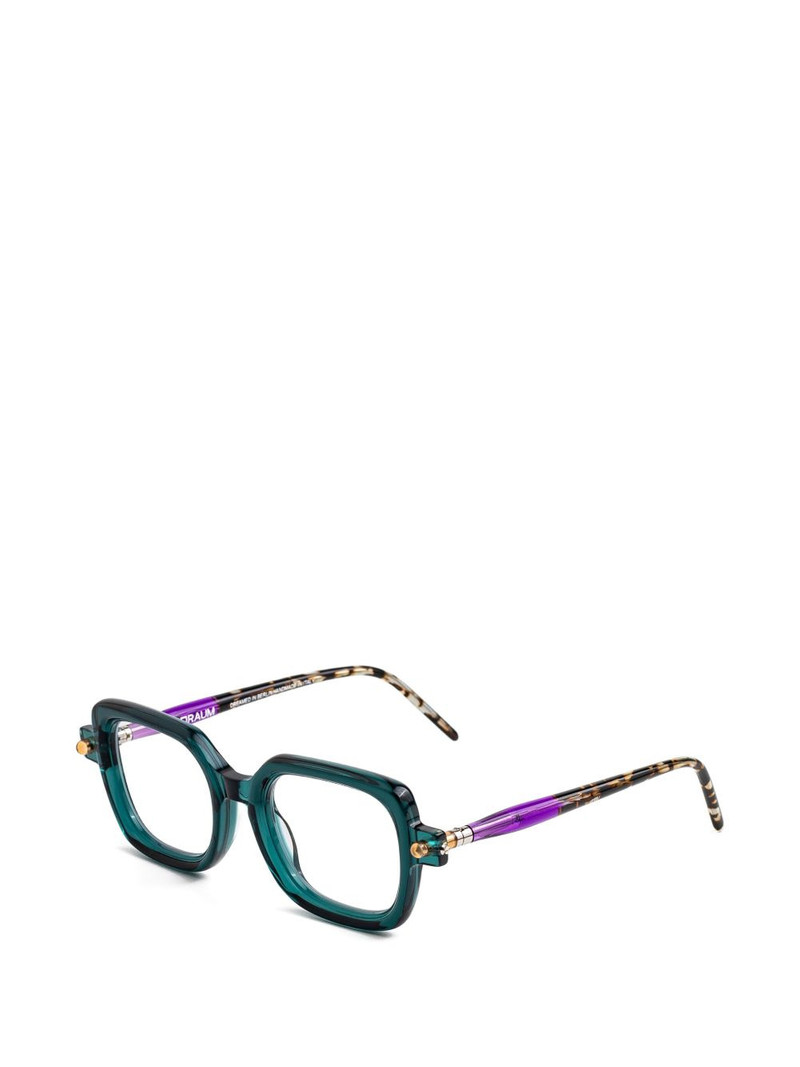 Kuboraum P4 square-frame glasses outlook