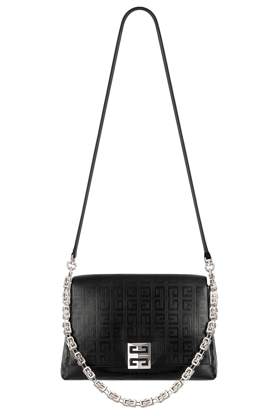 Medium 4g Soft Shoulder Bag - Black - 3