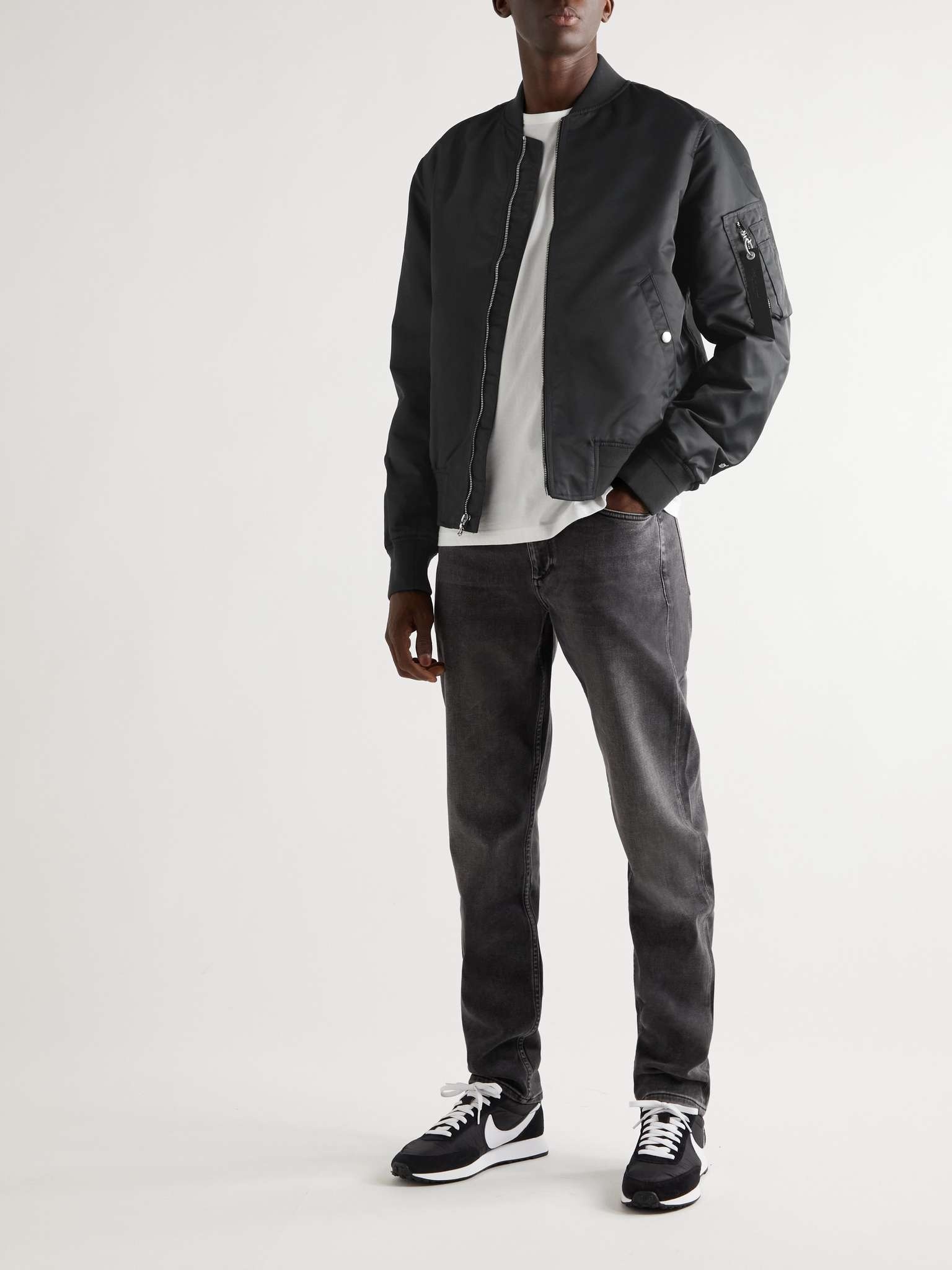 Manston Recycled Nylon Bomber Jacket - 2