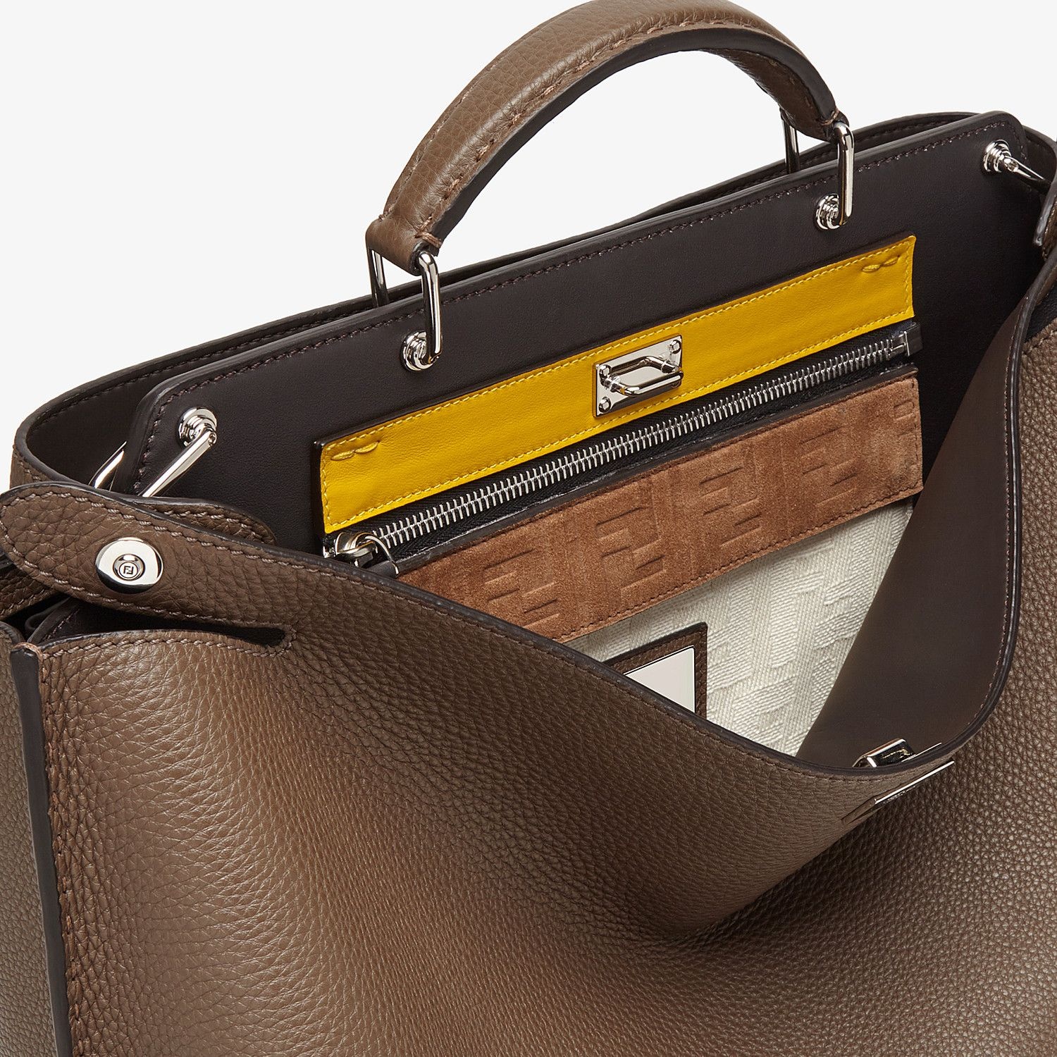  Brown leather bag - 6