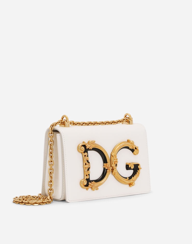 Nappa leather DG Girls shoulder bag - 3