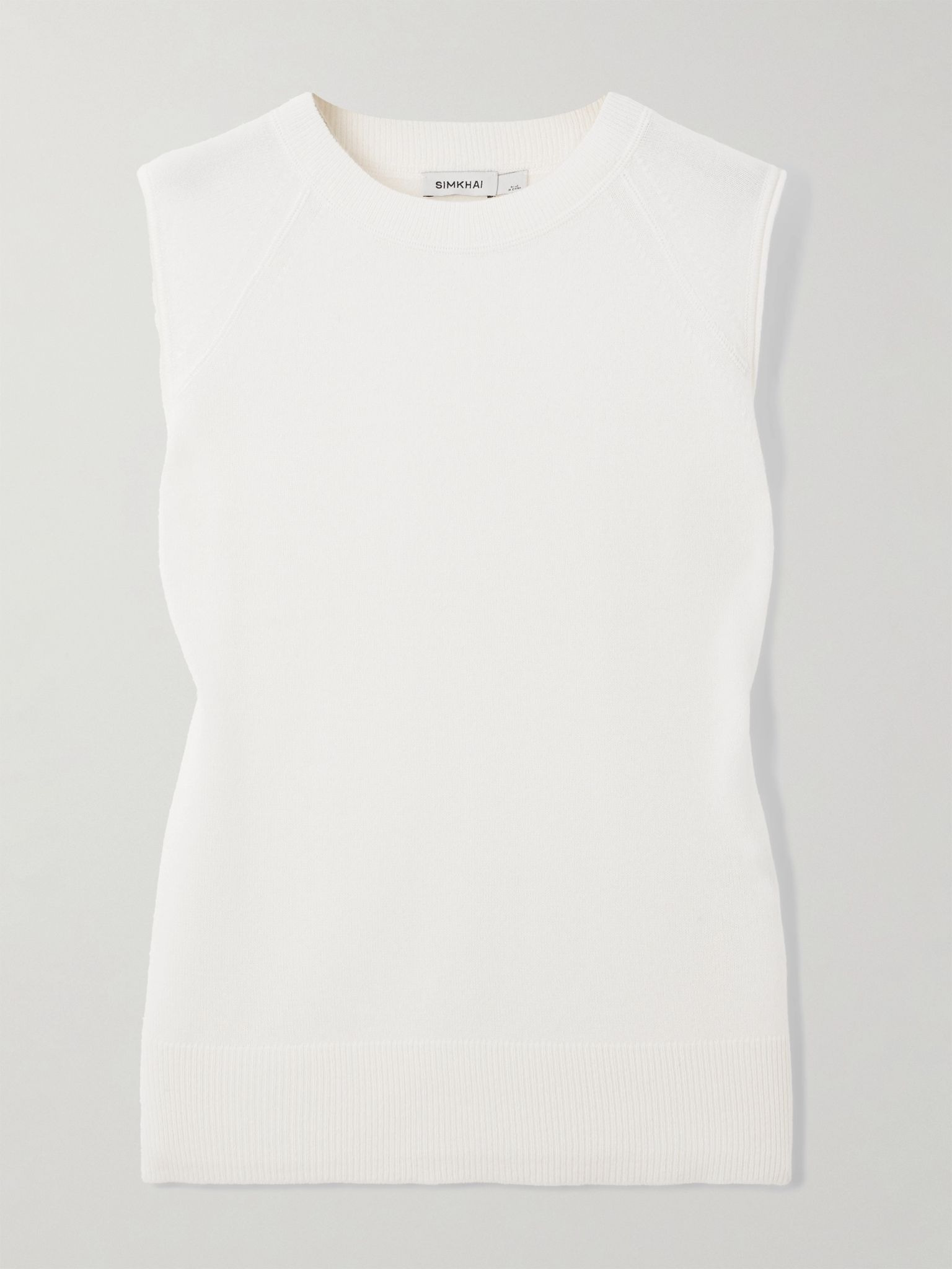 Hanson cashmere tank Cream - 1