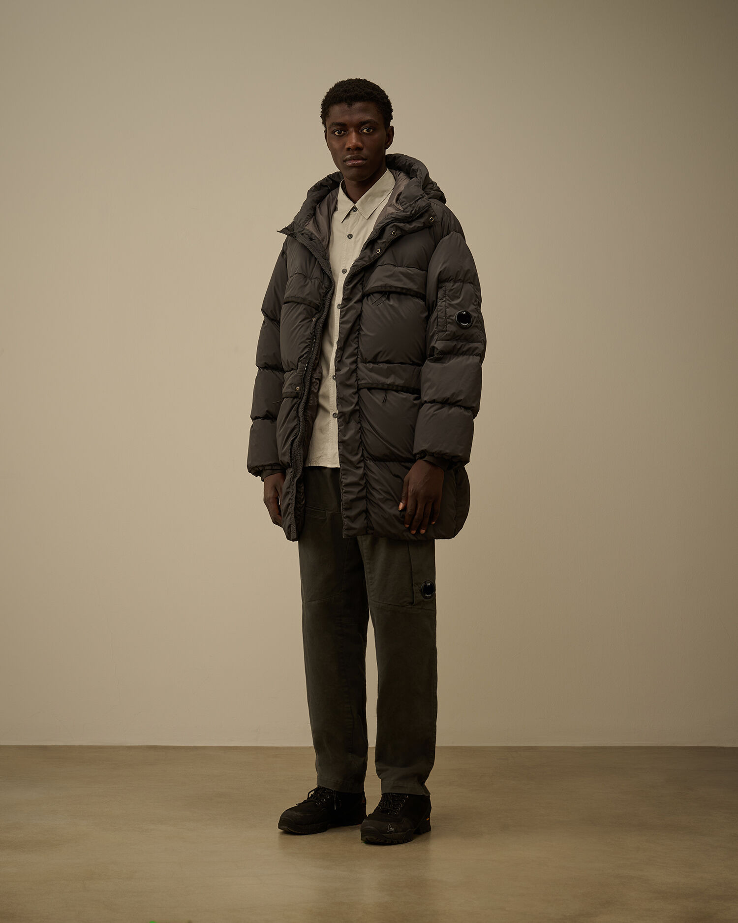 Nycra-R Long Hooded Down Jacket - 2