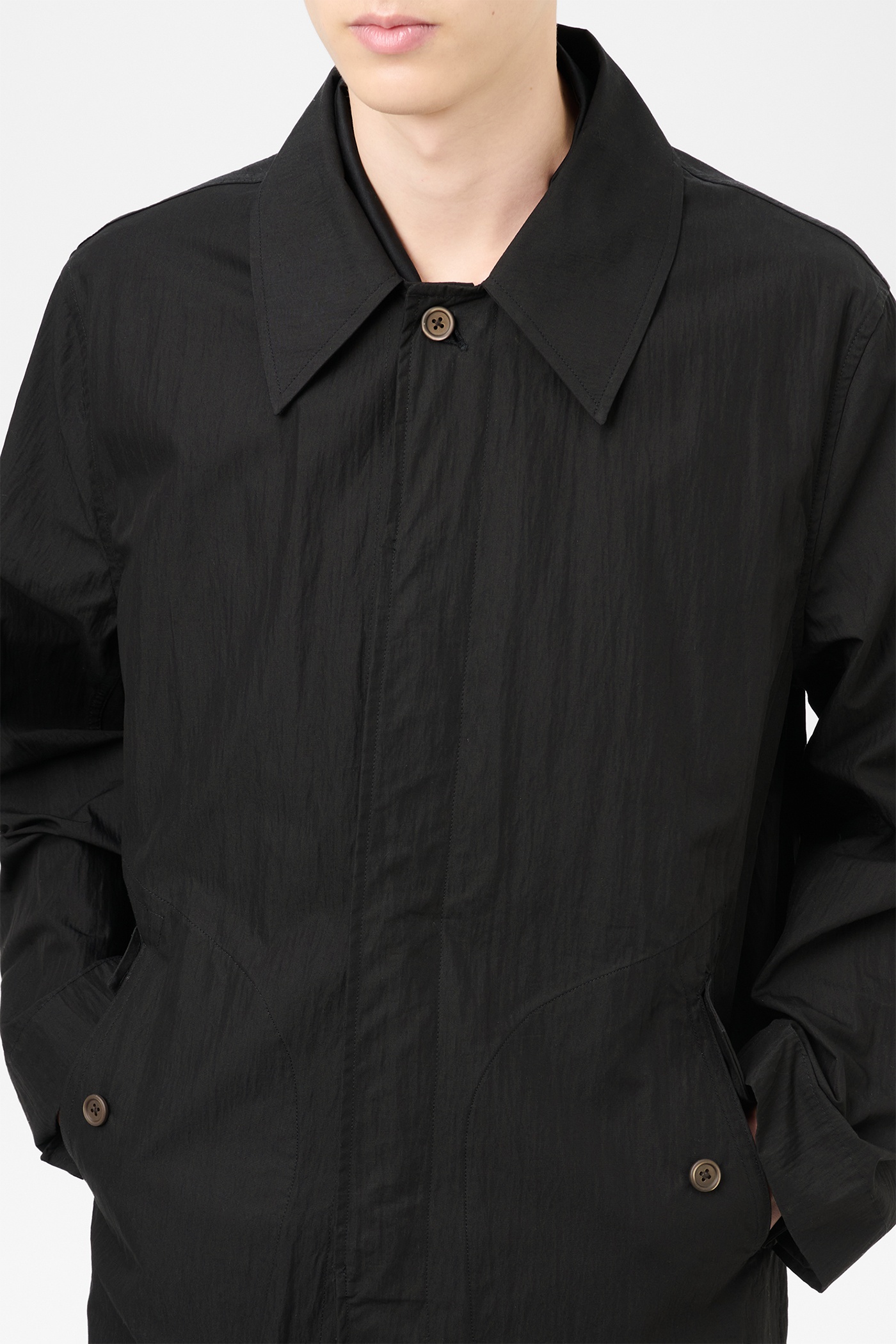 Lead Jacket Black Hiking Cotton - 4