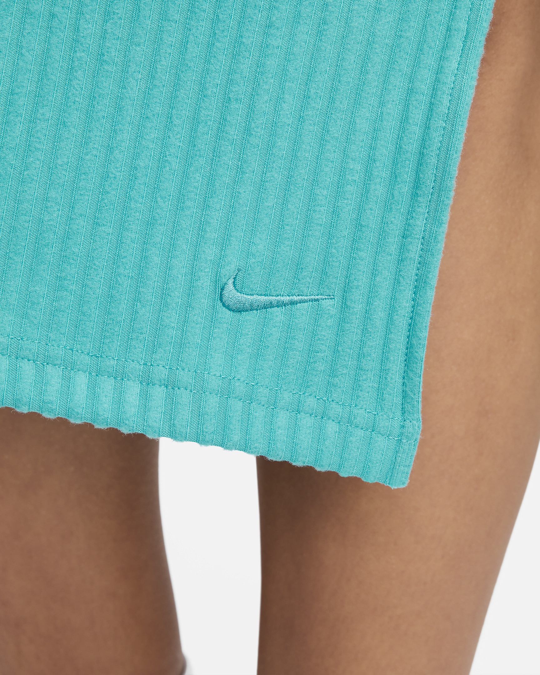 Women's Nike Sportswear Chill Knit Slim Ribbed Midi Skirt - 3