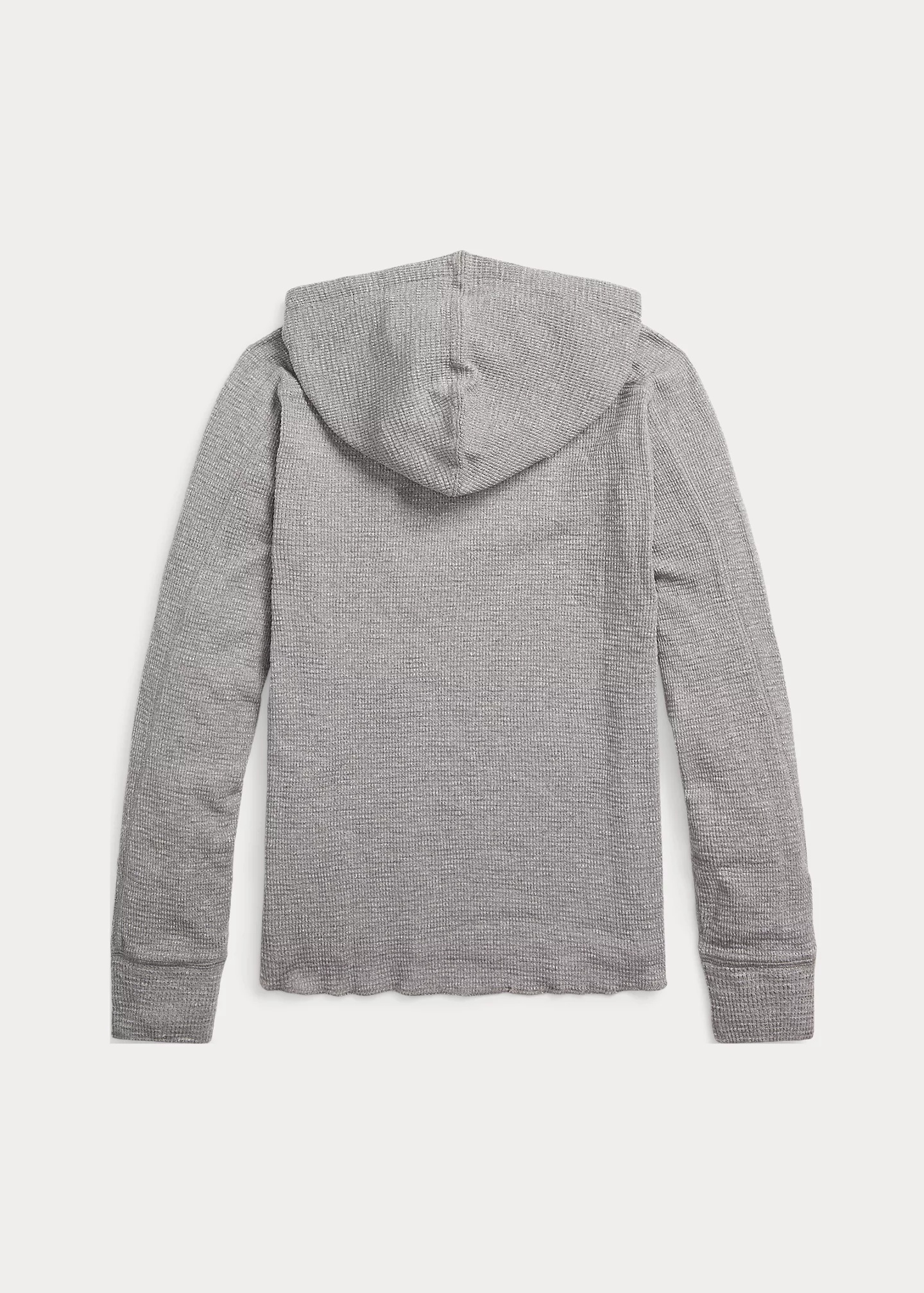Waffle-Knit Hoodie - 2