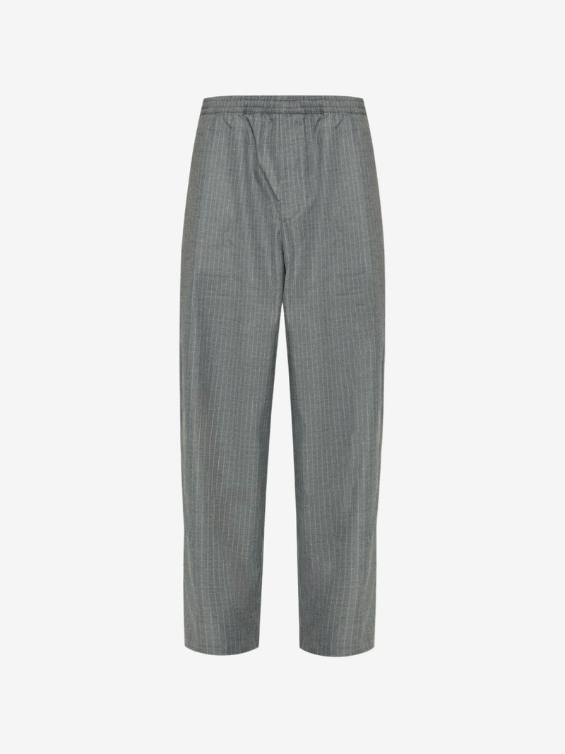 Yroway's striped-pattern trousers 1
