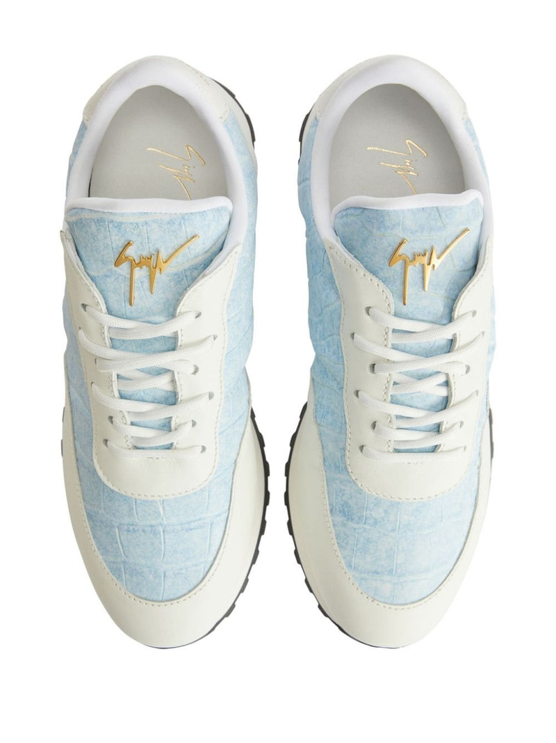 Jimi Running leather sneakers 4