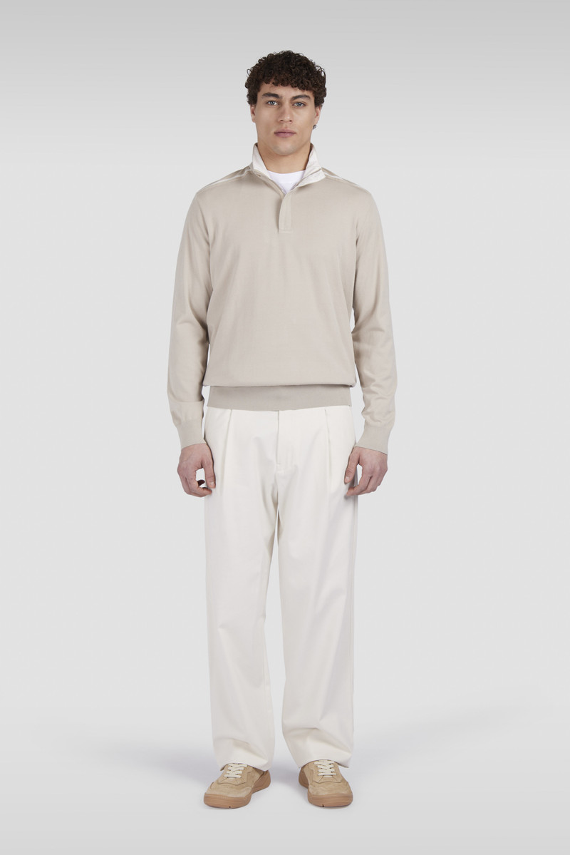 Paul & Shark X-SOFT SWEATER WITH TYPHOON® PLATINUM DETAILS outlook