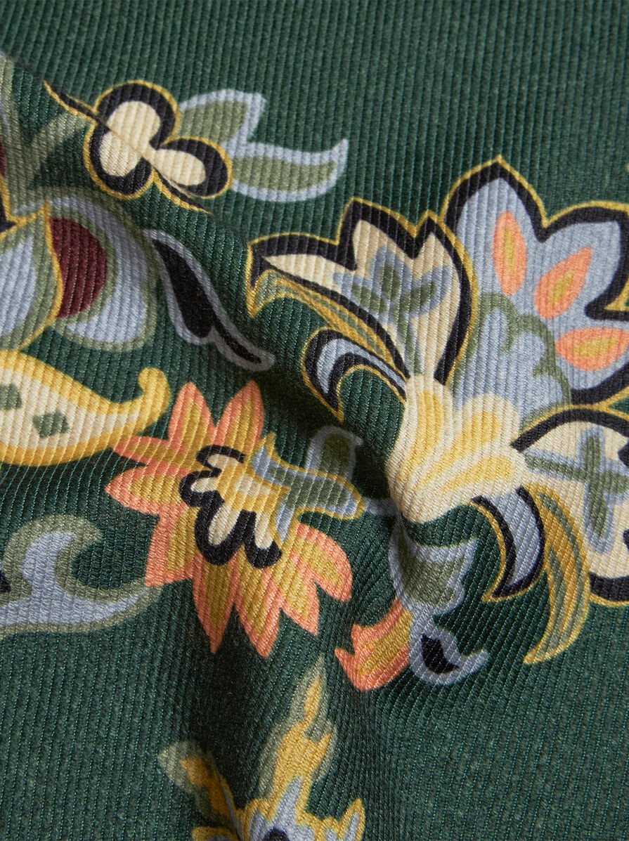 FLORAL PAISLEY CAPE - 6