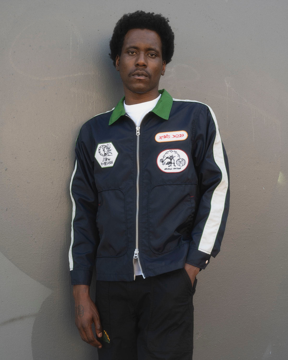 Meltdown Racing Jacket - Navy - 6