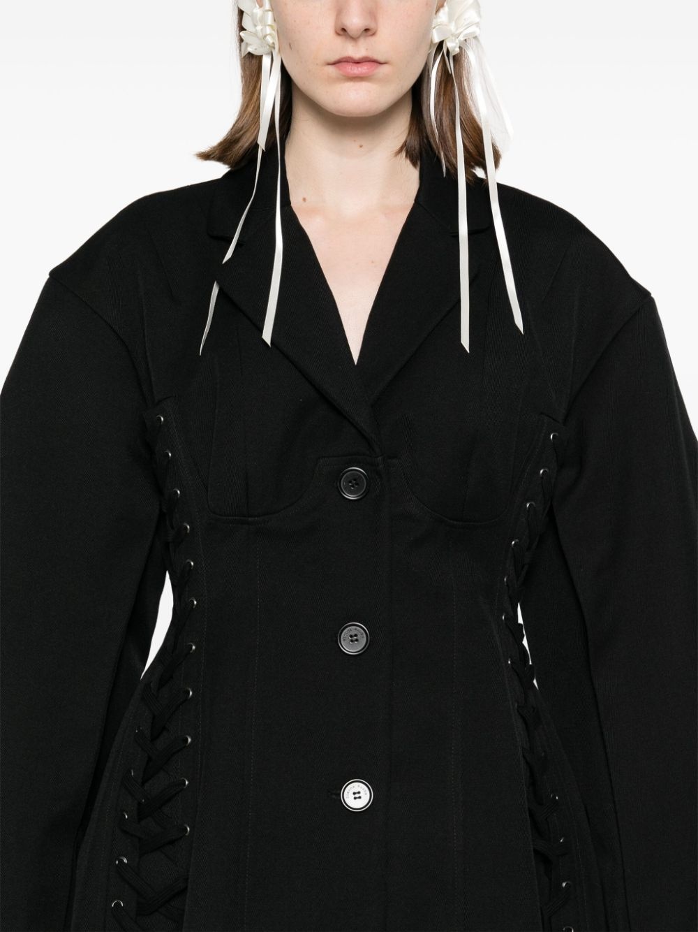 sculpted corset jacket - 5