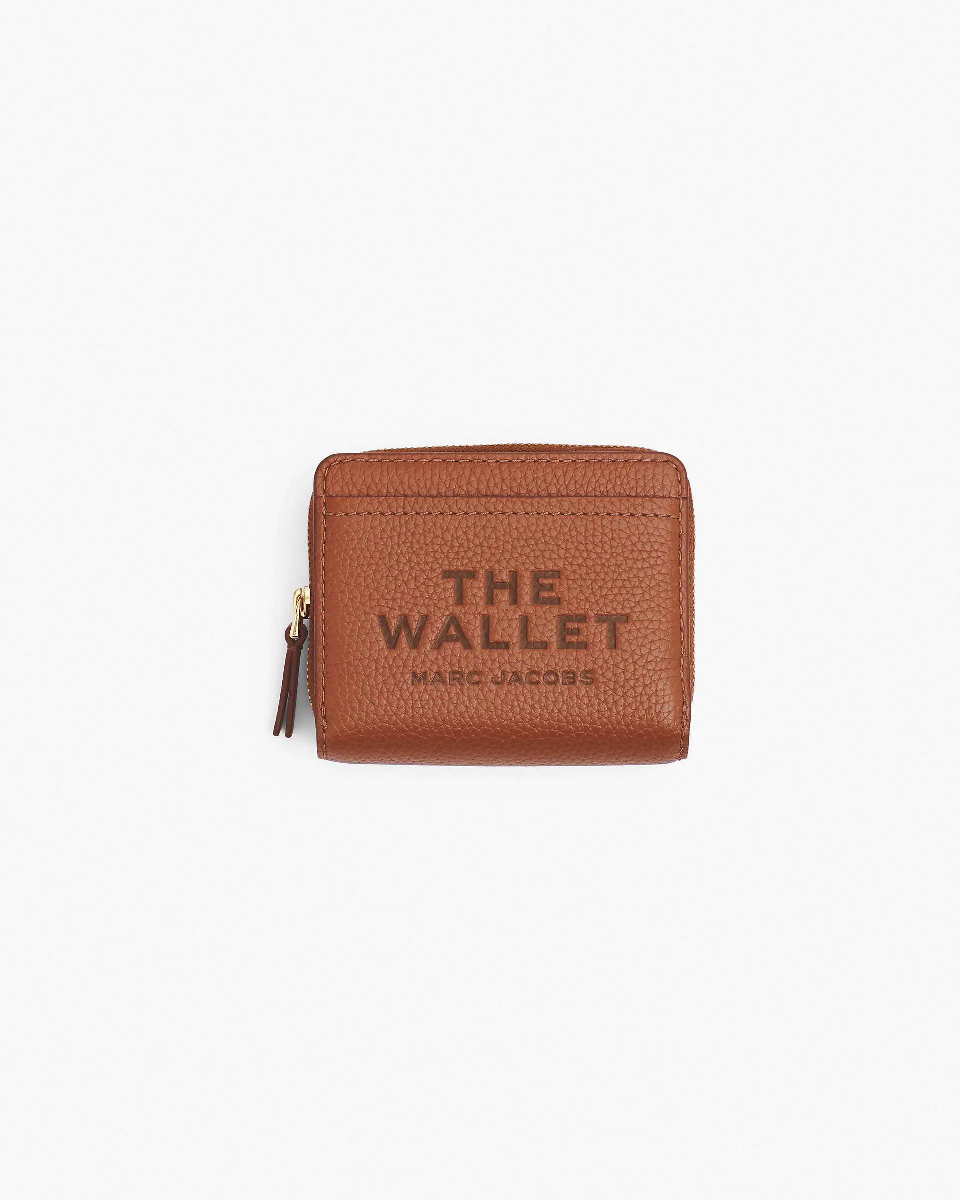 THE LEATHER MINI COMPACT WALLET - 1